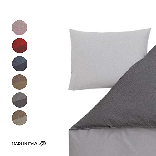 Copripiumino Bicolore 2Face, Microfibra Anallegirca, 350 gr/mq, Double Face