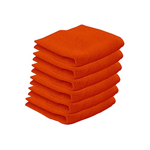 Lavette da bagno in spugna, 100% Cotone, set Marte 6 pezzi