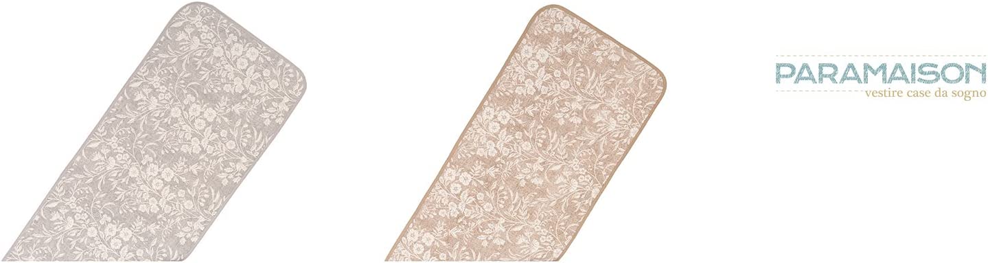 Runner 140x40 centrotavola rettangolare Shabby Chic fantasia Edera cotone lavabile a mano