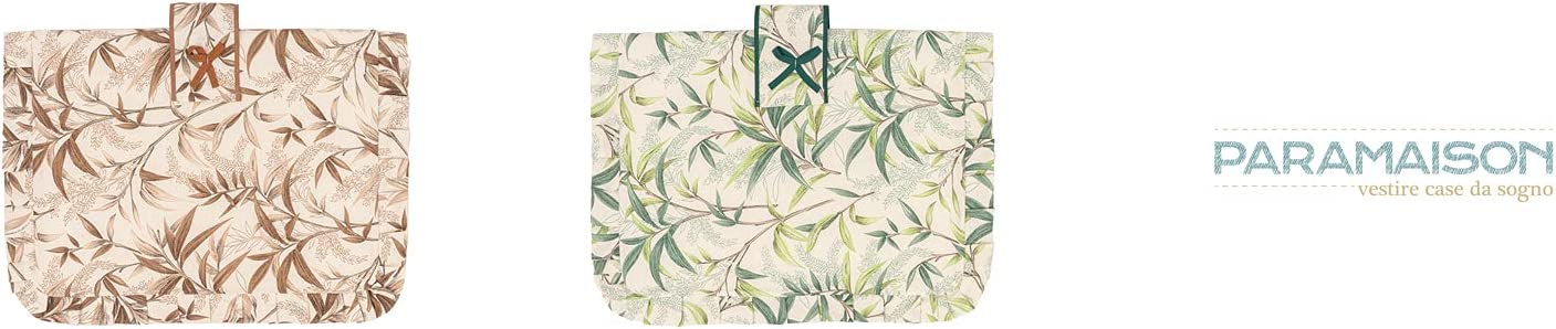 Copriforno 40x55 e Coprifornello 50x75 Imbottito Rettangolare Lavabile Shabby Chic fantasia Ulivo