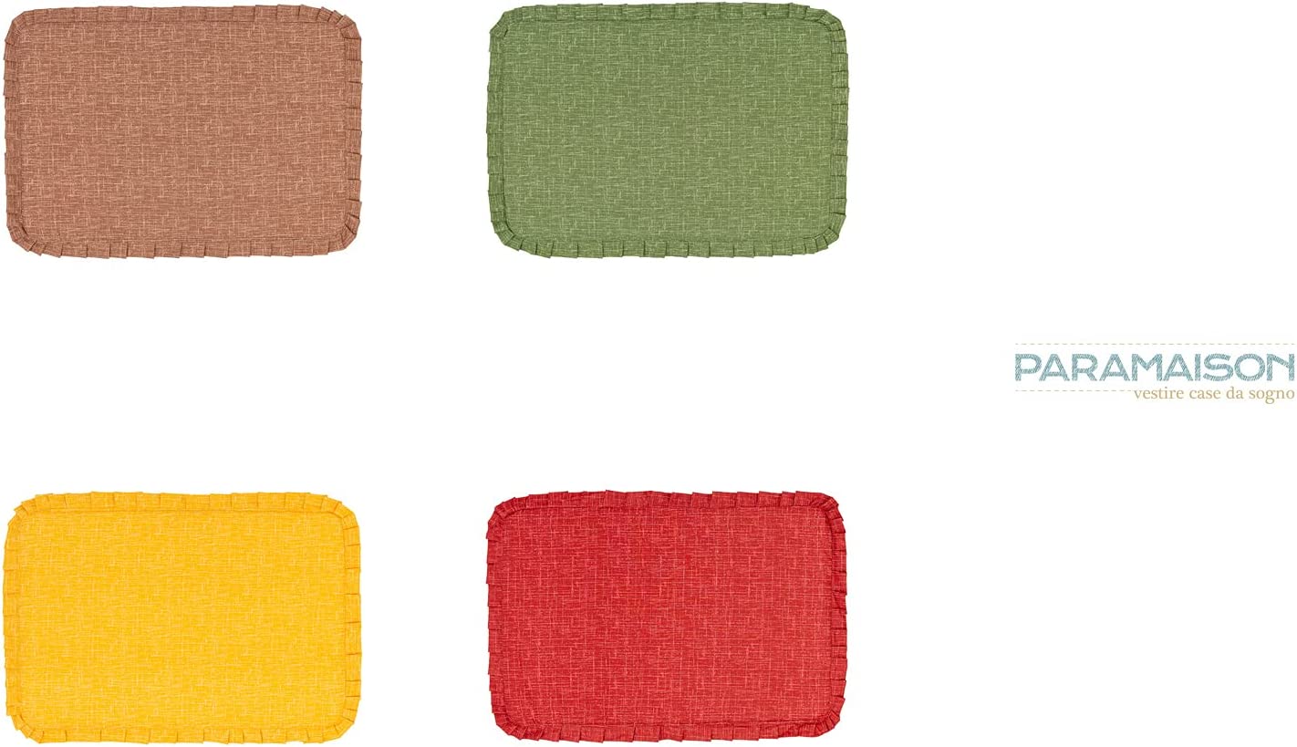 Copriforno e Coprifornello moderni giallo marrone verde linea Shabby Chic Imbottiti