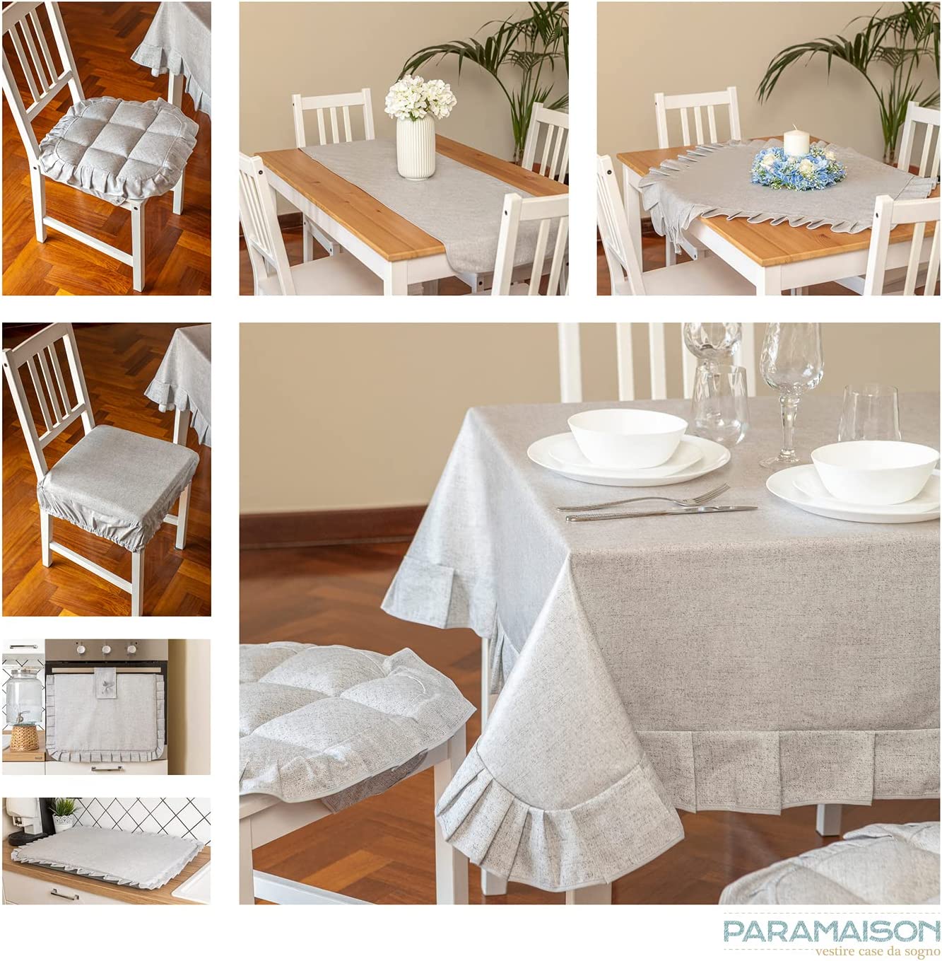 Runner rettangolare 140x40 per Soggiorno e Cucina vari colori linea Melange