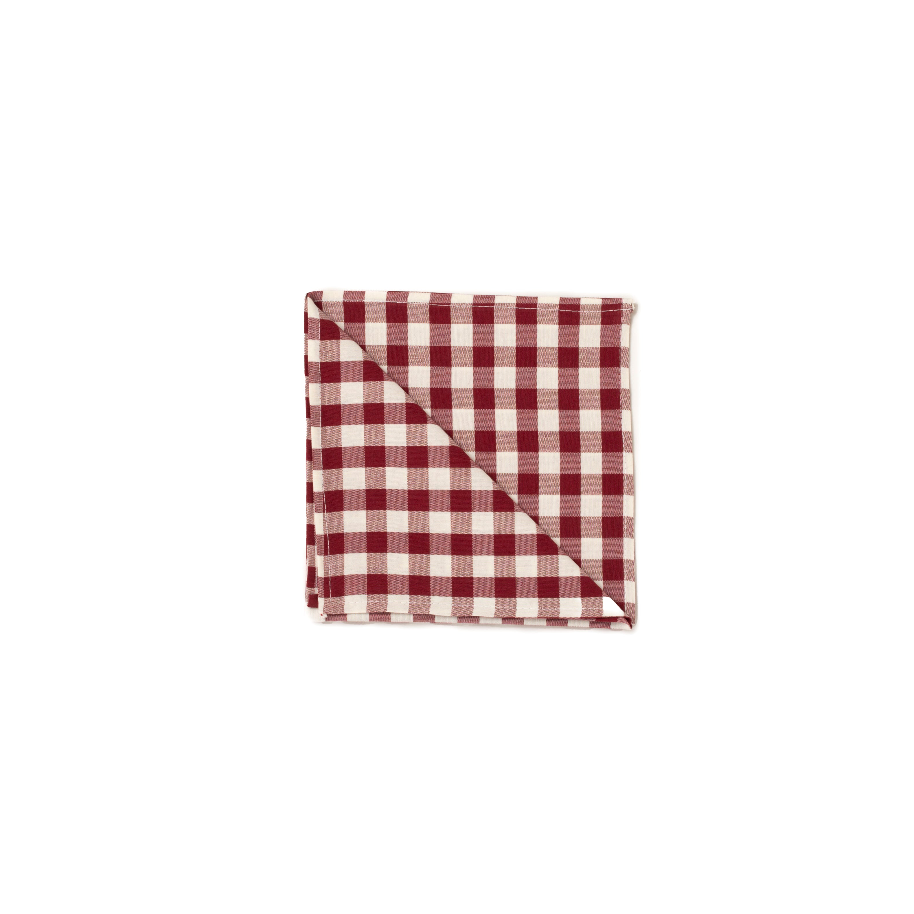 Tovaglioli Quadretti Rustica, Stile Quadretti Country, 45x45 cm Set da 4 o 6 tovaglioli
