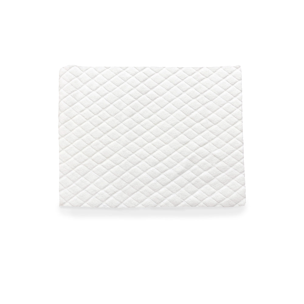 Coprimaterasso matrimoniale Spugna 175x200 antiacaro rinfrescante in poliestere bianco