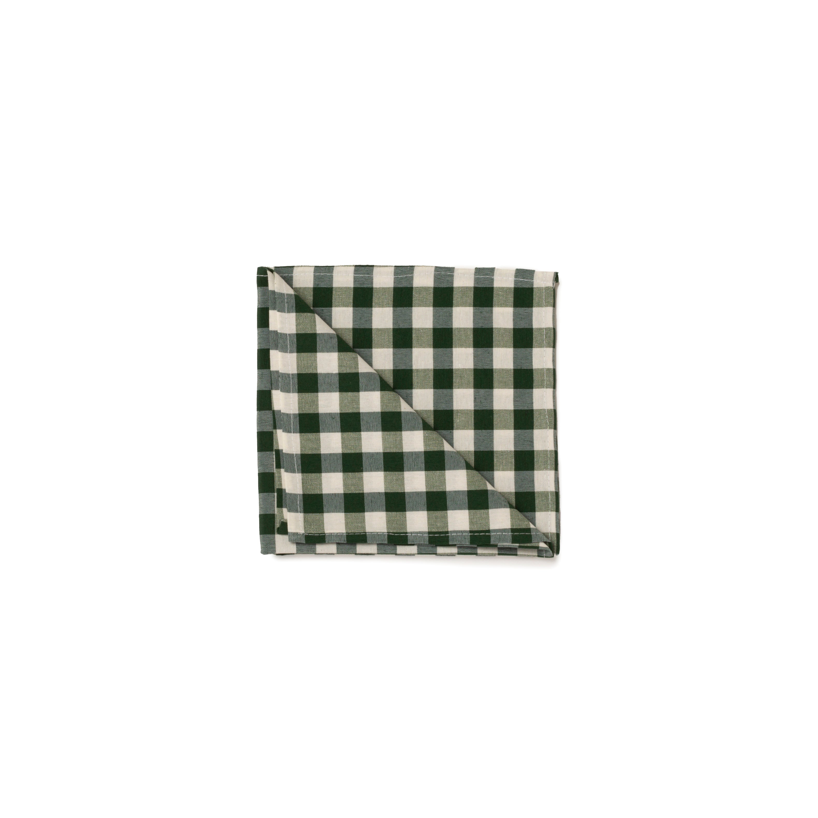 Tovaglioli Quadretti Rustica, Stile Quadretti Country, 45x45 cm Set da 4 o 6 tovaglioli