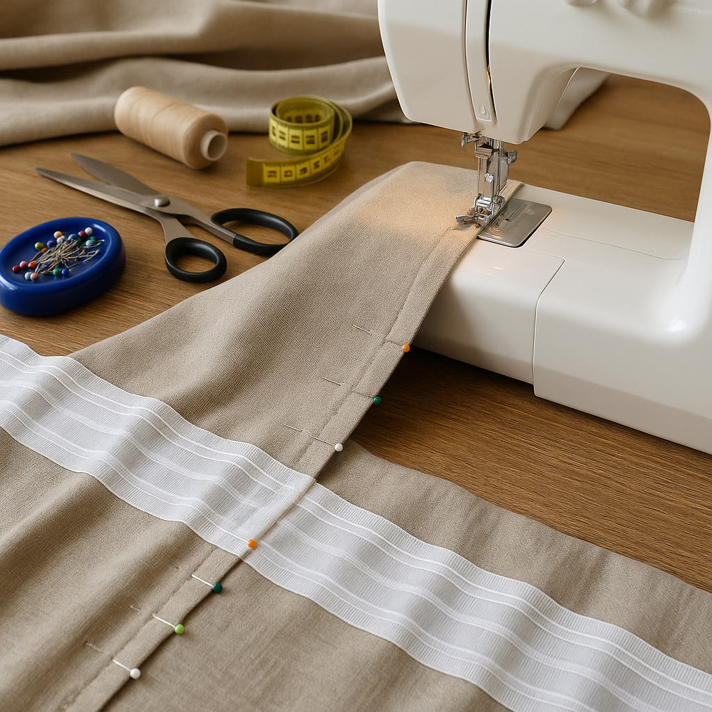 Come cucire una tenda: strumenti e procedura a prova di sarte