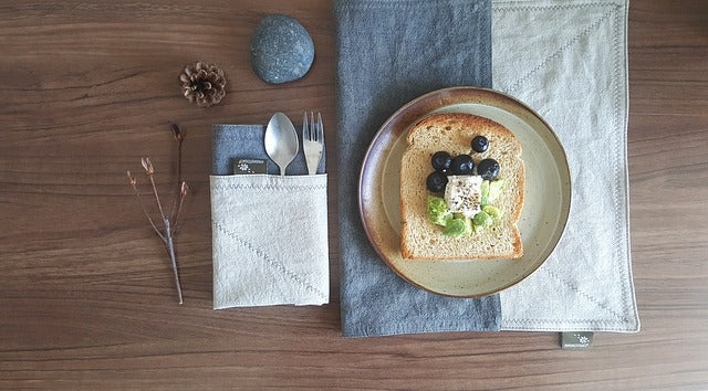 biancheria cucina e soggiorno: gli immancabili