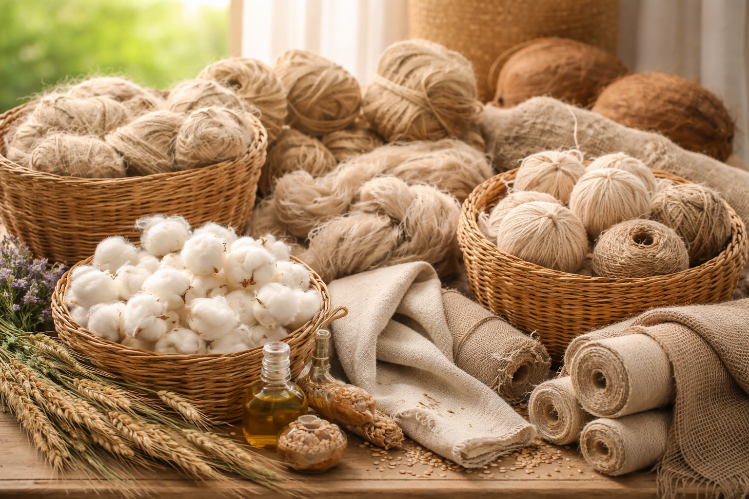 Fibre naturali: cosa sono e perché sceglierle nella biancheria per la casa