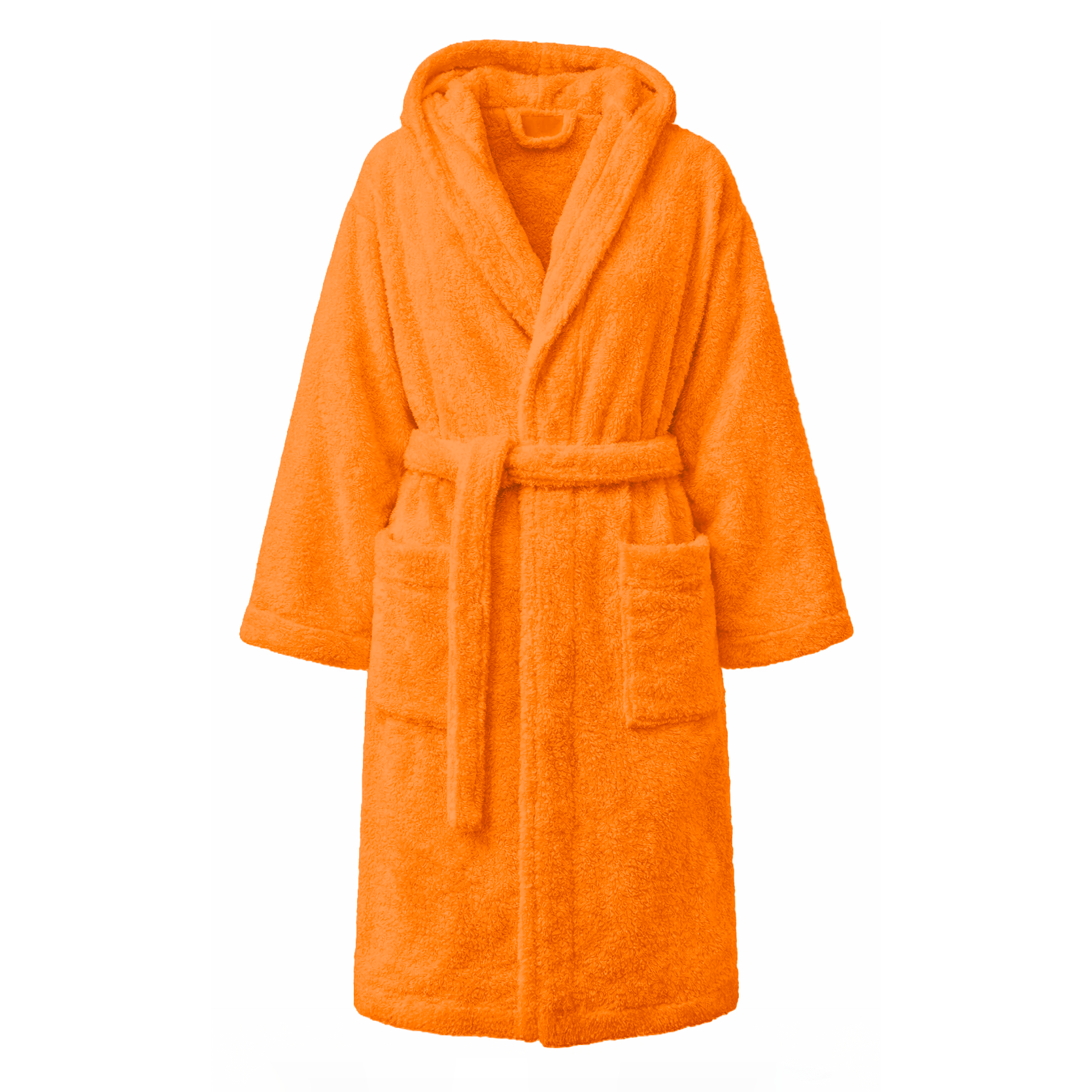 Accappatoio Uomo Donna Marte 100% Cotone Spugna 420 g/m² con Cappuccio Tasche e Cintura Morbido Assorbente Taglie S XXL Vari Colori