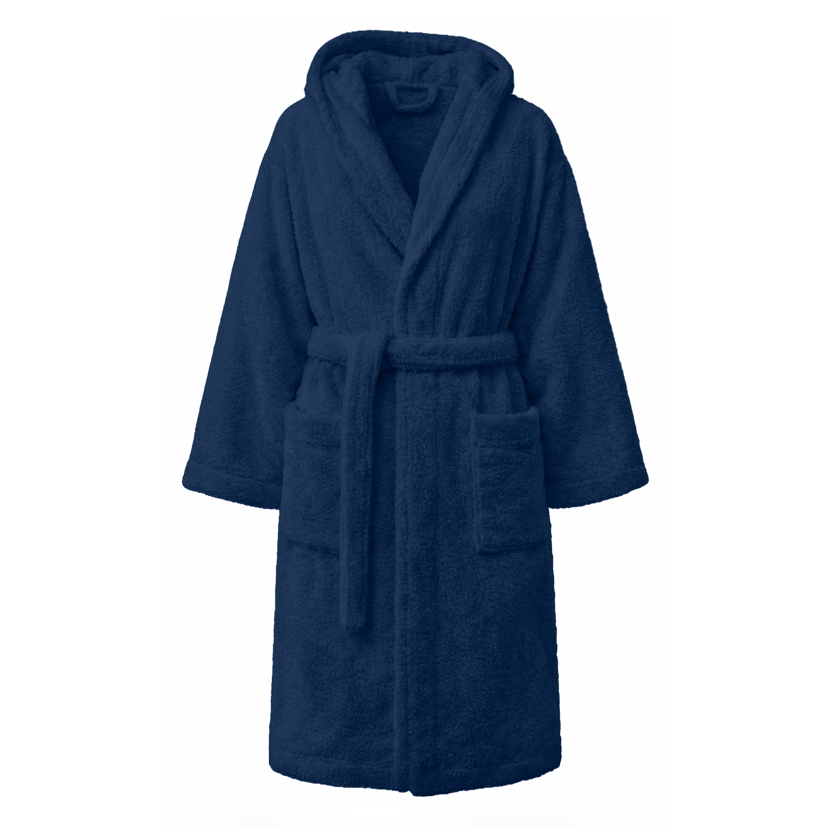Accappatoio Uomo Donna Marte 100% Cotone Spugna 420 g/m² con Cappuccio Tasche e Cintura Morbido Assorbente Taglie S XXL Vari Colori