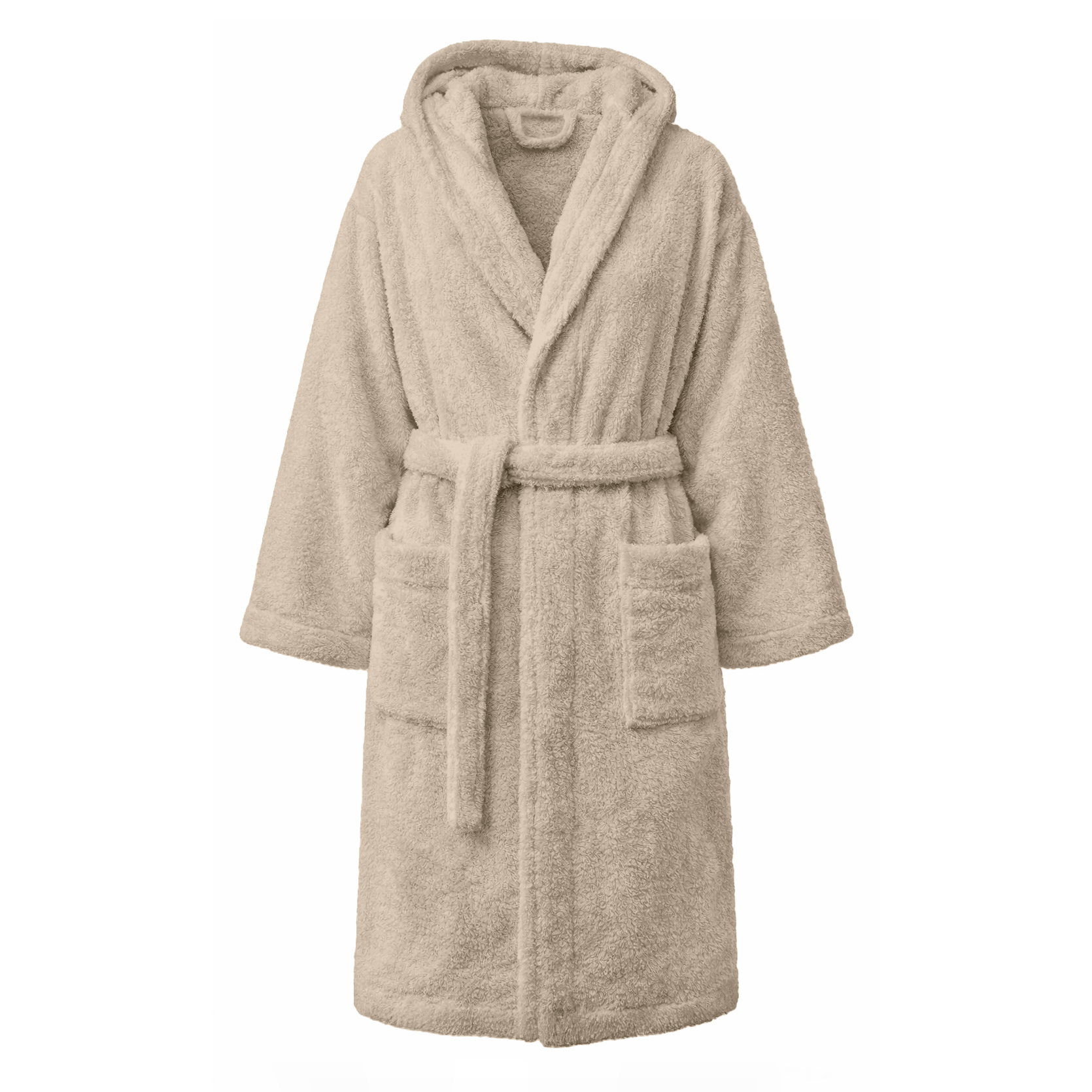 Accappatoio Uomo Donna Marte 100% Cotone Spugna 420 g/m² con Cappuccio Tasche e Cintura Morbido Assorbente Taglie S XXL Vari Colori