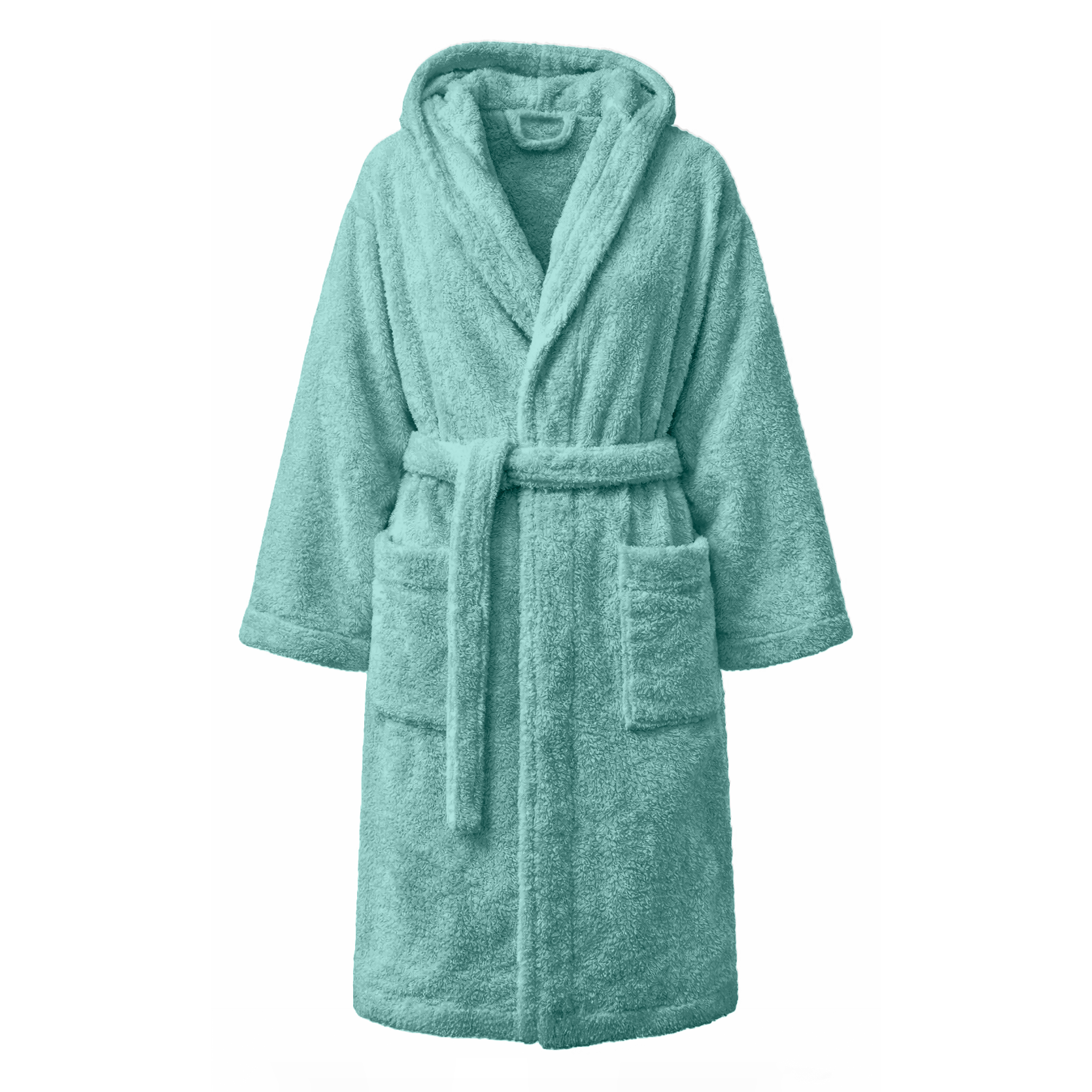 Accappatoio Uomo Donna Marte 100% Cotone Spugna 420 g/m² con Cappuccio Tasche e Cintura Morbido Assorbente Taglie S XXL Vari Colori
