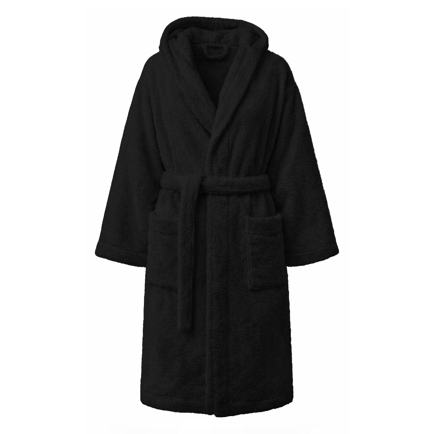 Accappatoio Uomo Donna Marte 100% Cotone Spugna 420 g/m² con Cappuccio Tasche e Cintura Morbido Assorbente Taglie S XXL Vari Colori