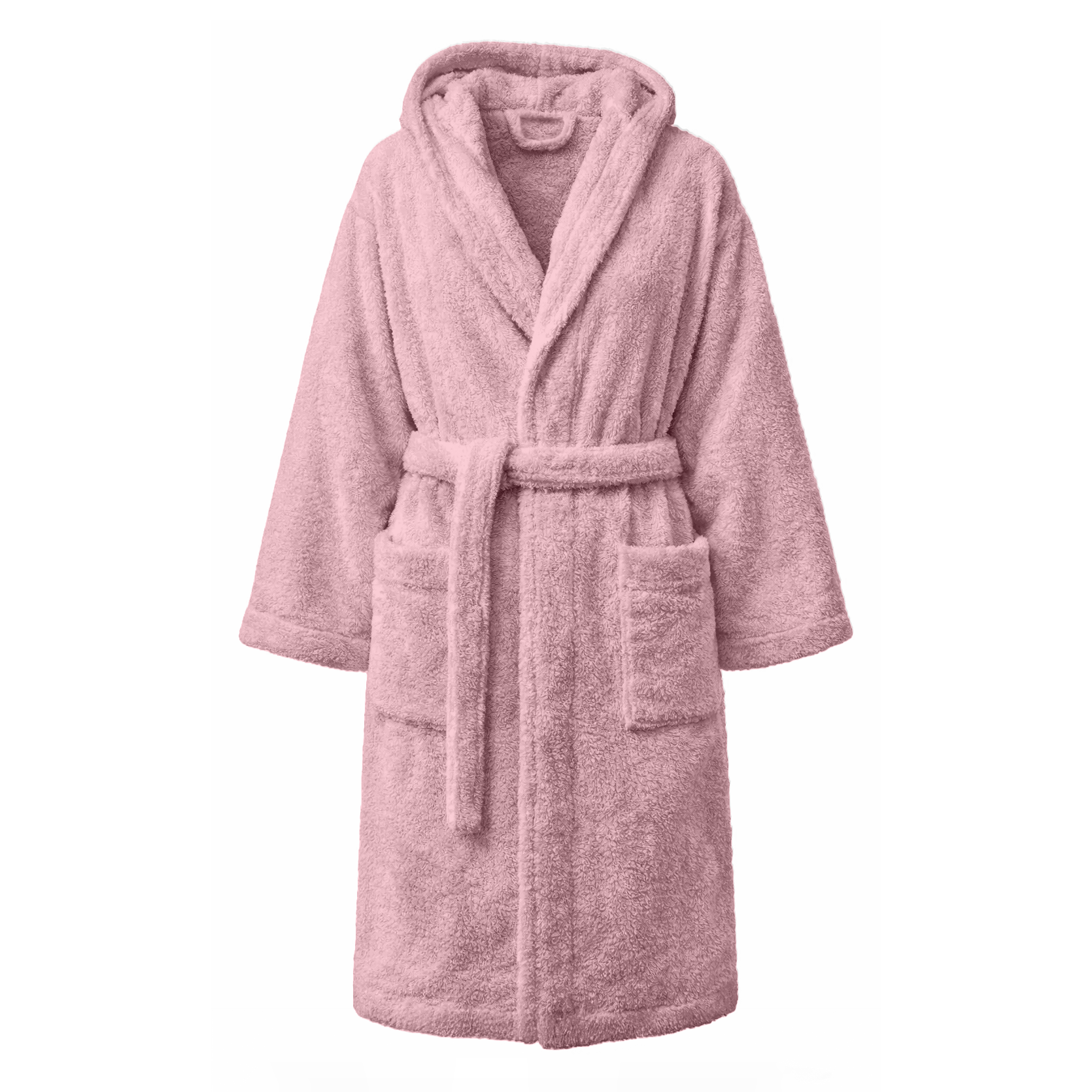 Accappatoio Uomo Donna Marte 100% Cotone Spugna 420 g/m² con Cappuccio Tasche e Cintura Morbido Assorbente Taglie S XXL Vari Colori