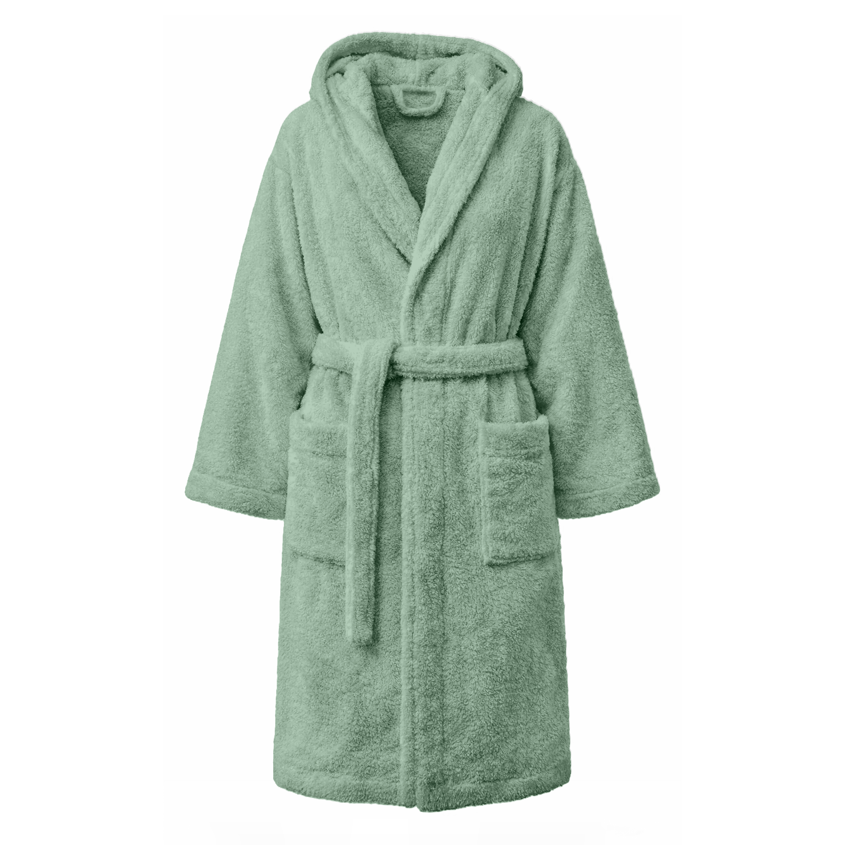 Accappatoio Uomo Donna Marte 100% Cotone Spugna 420 g/m² con Cappuccio Tasche e Cintura Morbido Assorbente Taglie S XXL Vari Colori