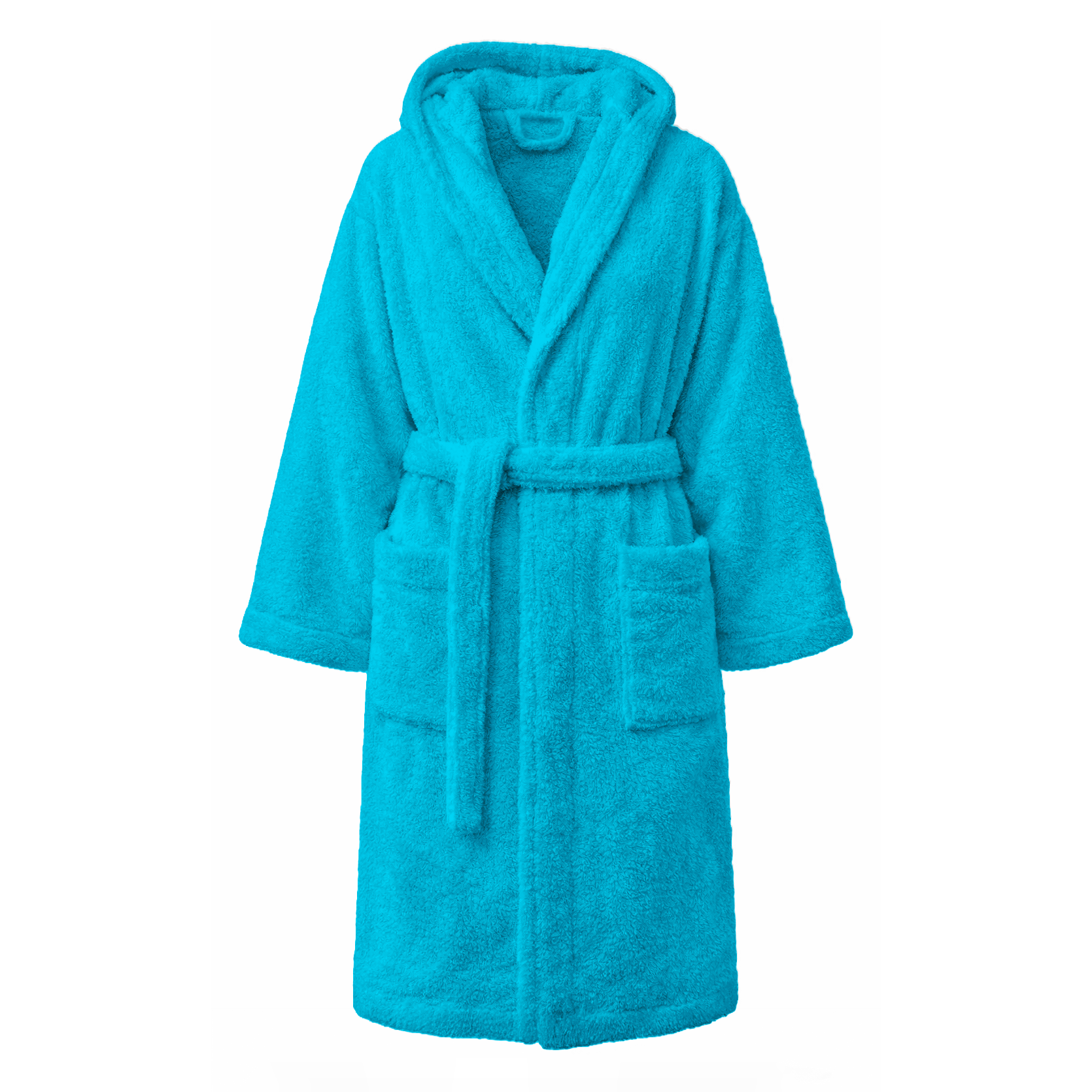 Accappatoio Uomo Donna Marte 100% Cotone Spugna 420 g/m² con Cappuccio Tasche e Cintura Morbido Assorbente Taglie S XXL Vari Colori