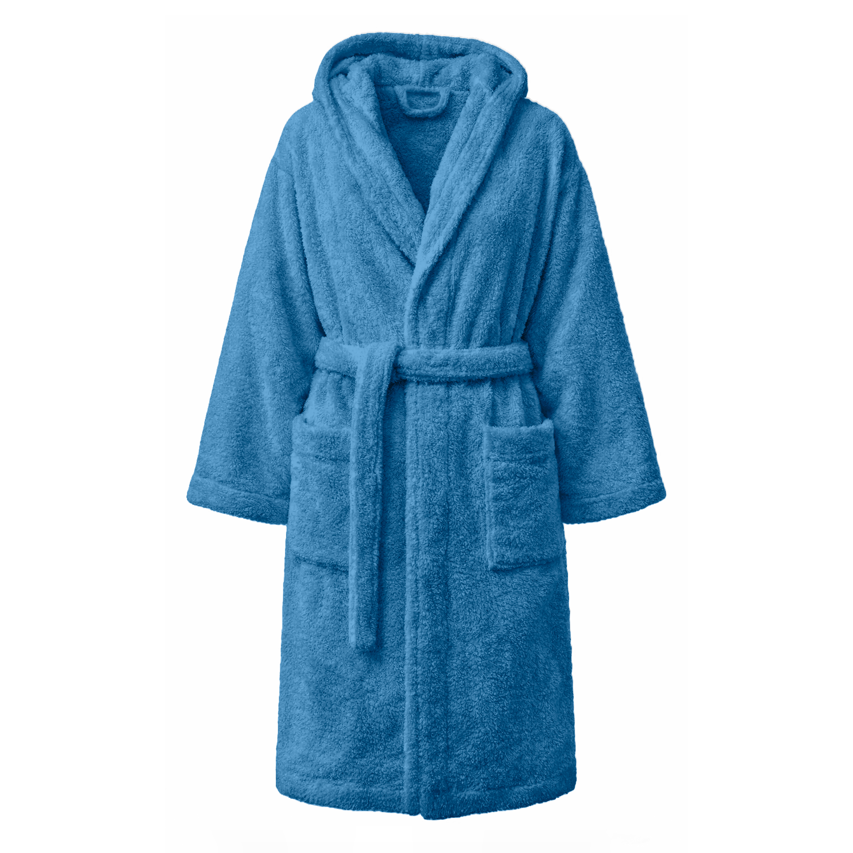 Accappatoio Uomo Donna Marte 100% Cotone Spugna 420 g/m² con Cappuccio Tasche e Cintura Morbido Assorbente Taglie S XXL Vari Colori