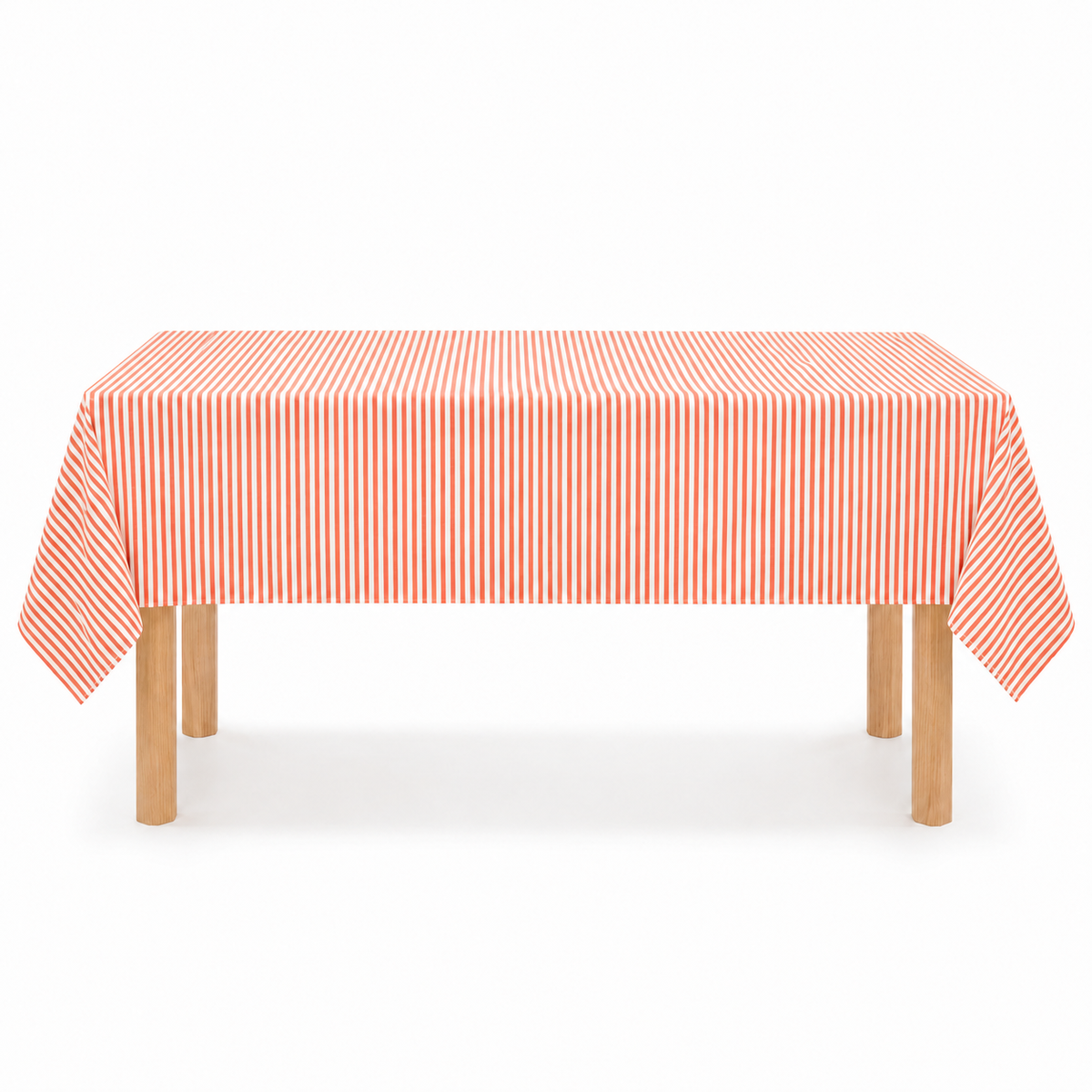 Tovaglia a Righe Country Tinto in Filo 50% Cotone 50% Poliestere  Riga 0,5 cm Rettangolare e Quadrata da 4 a 30 Posti Tavolo Buffet Vari Colori