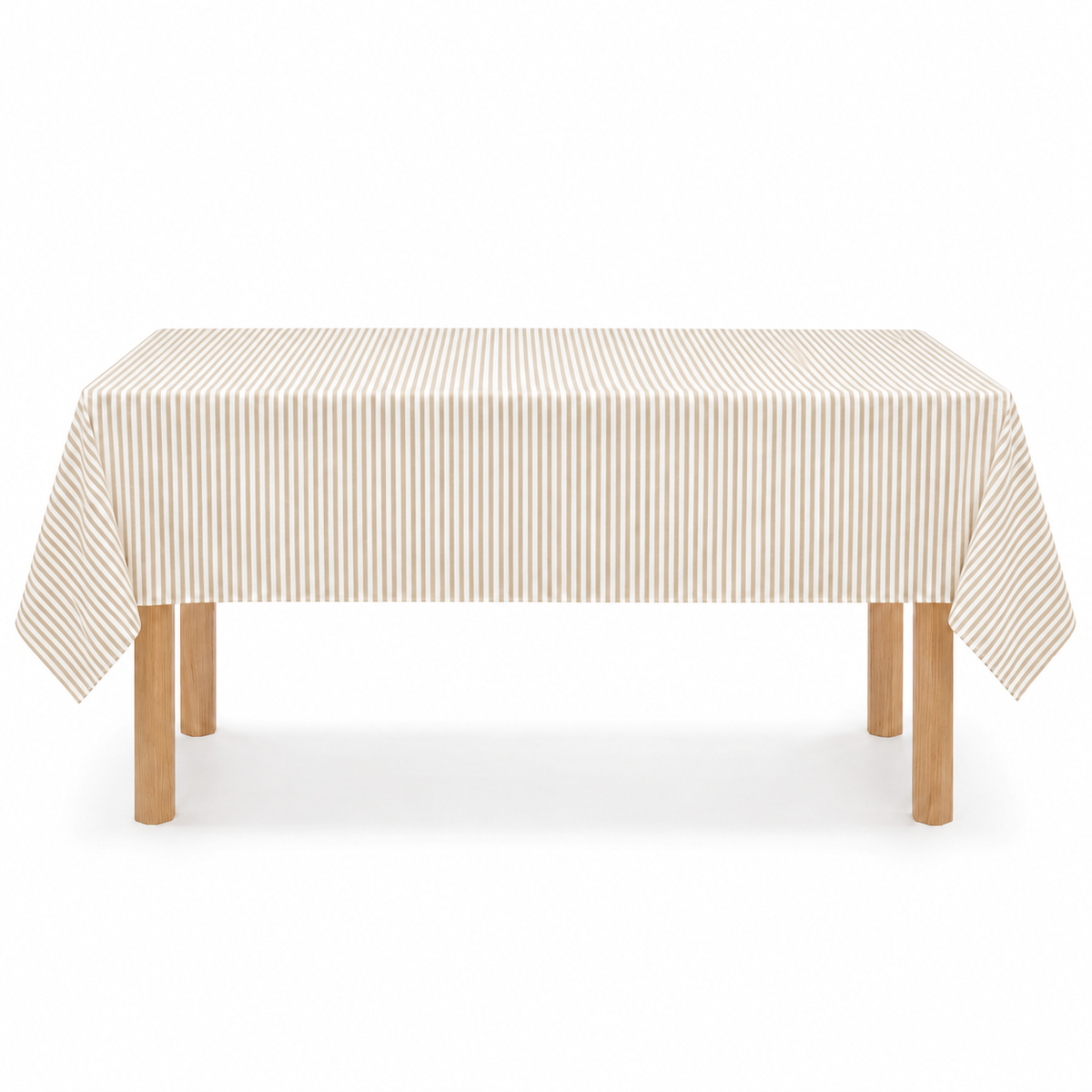Tovaglia a Righe Country Tinto in Filo 50% Cotone 50% Poliestere  Riga 0,5 cm Rettangolare e Quadrata da 4 a 30 Posti Tavolo Buffet Vari Colori