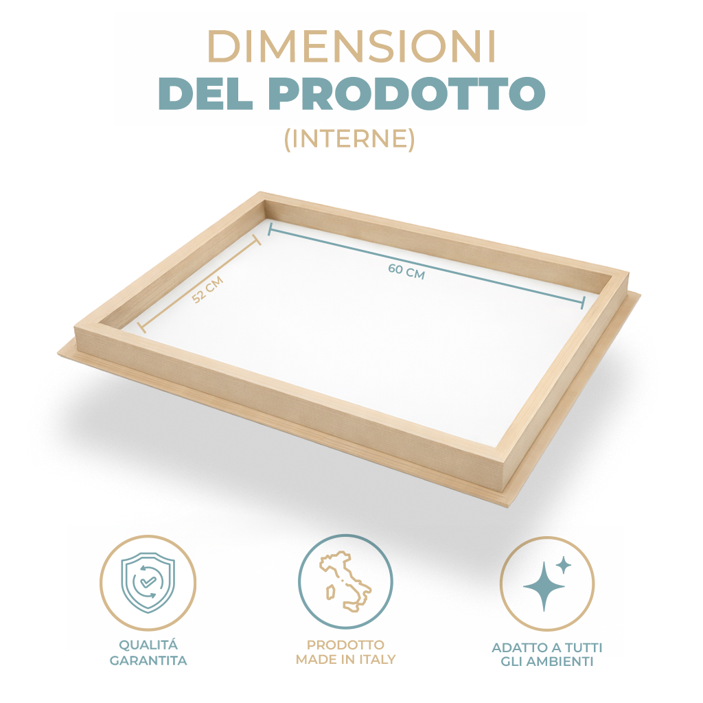 Coprifornello in legno con Plexiglas marmorizzato Cousine Made in Italy Varie misure