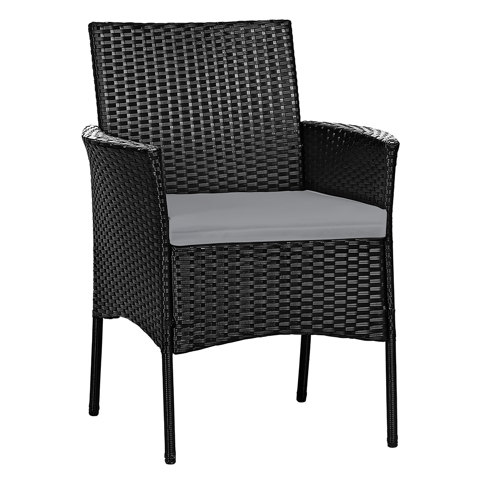 Coppia di Cuscini Outdoor per Sedute Salottino in Rattan 58×51 cm – Rivestimento Rimovibile, Imbottitura Comfort 5 cm, Produzione Italiana