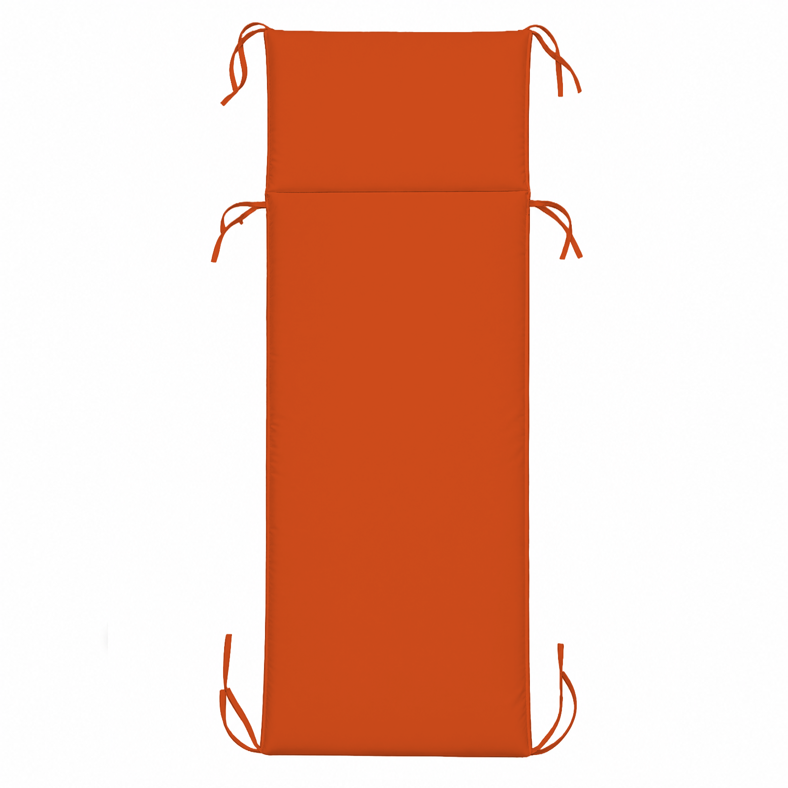 Cuscino per Lettino da Esterno Materassino Imbottito 60x190 cm con Laccetti Vari colori