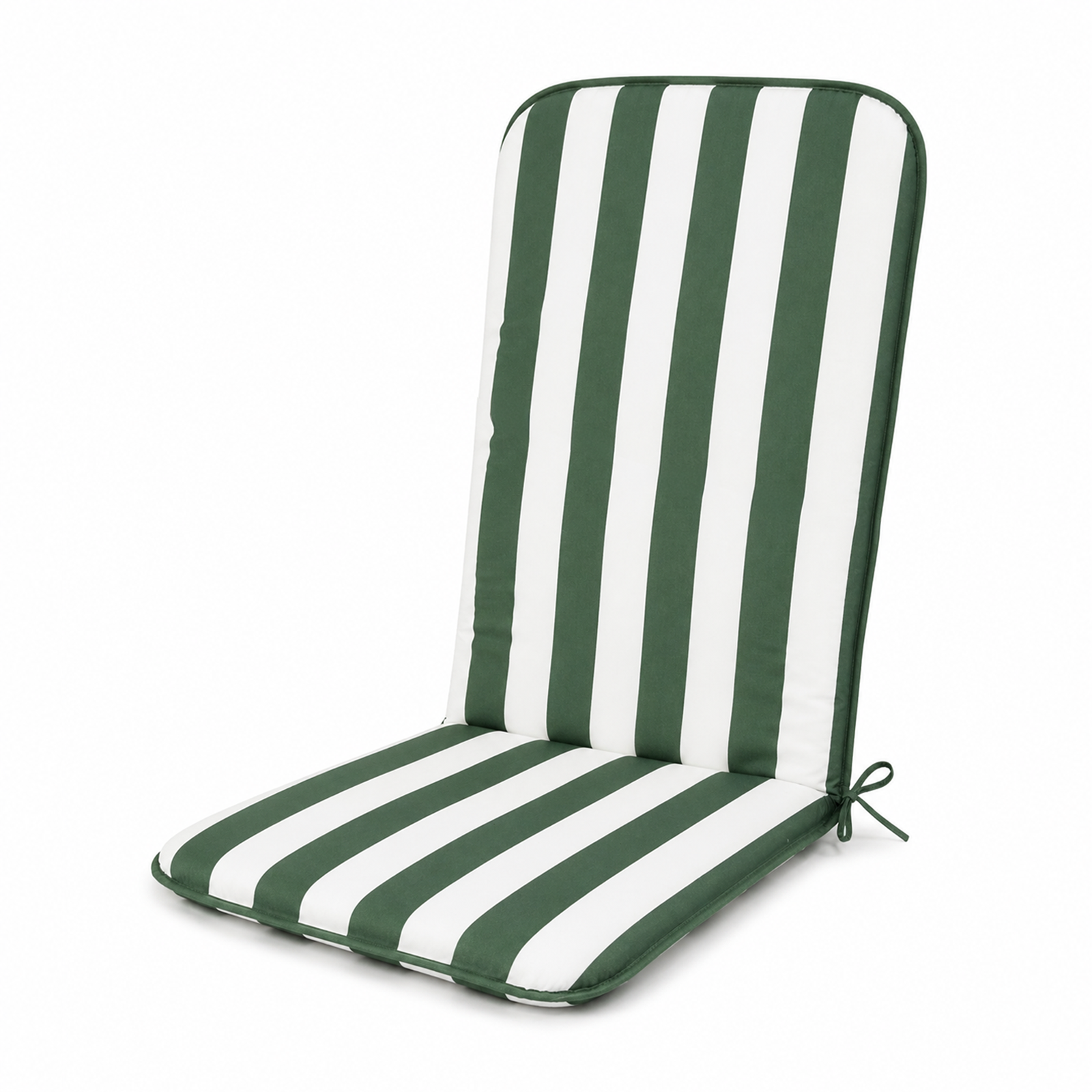 Cuscino Copri Sedia Sdraio da Giardino 45x120 cm Imbottito con Elastico e Lacci Tessuto Cotone/Poliestere per Esterno Ideale per Patio Piscina e Campeggio Vari colori