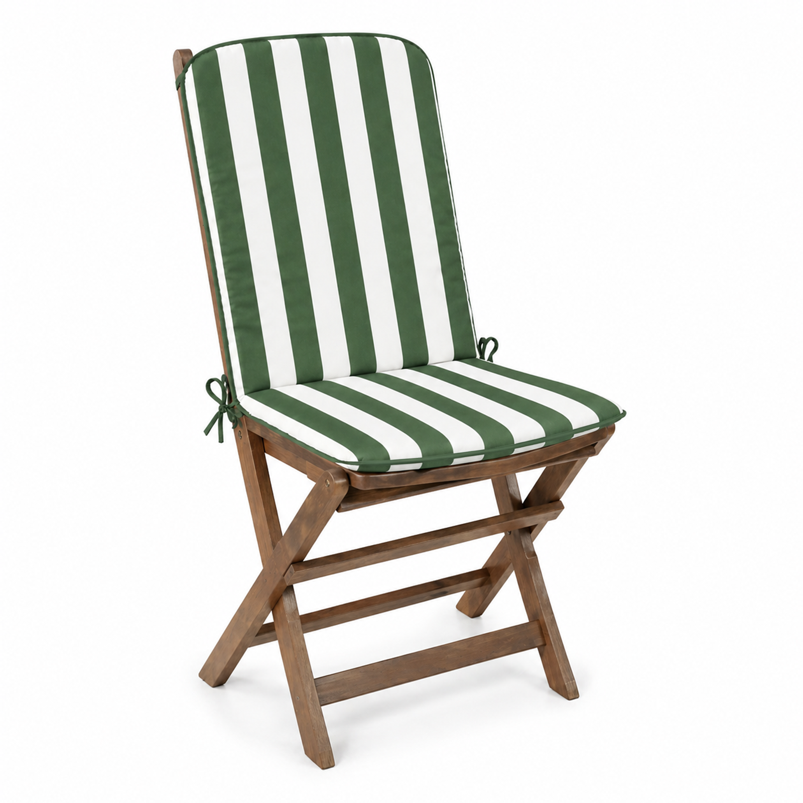 Copricuscino Imbottito per Sedia Sdraio 45x90 cm con Elastico e Laccetti Ideale per Giardino Patio e Campeggio Vari colori