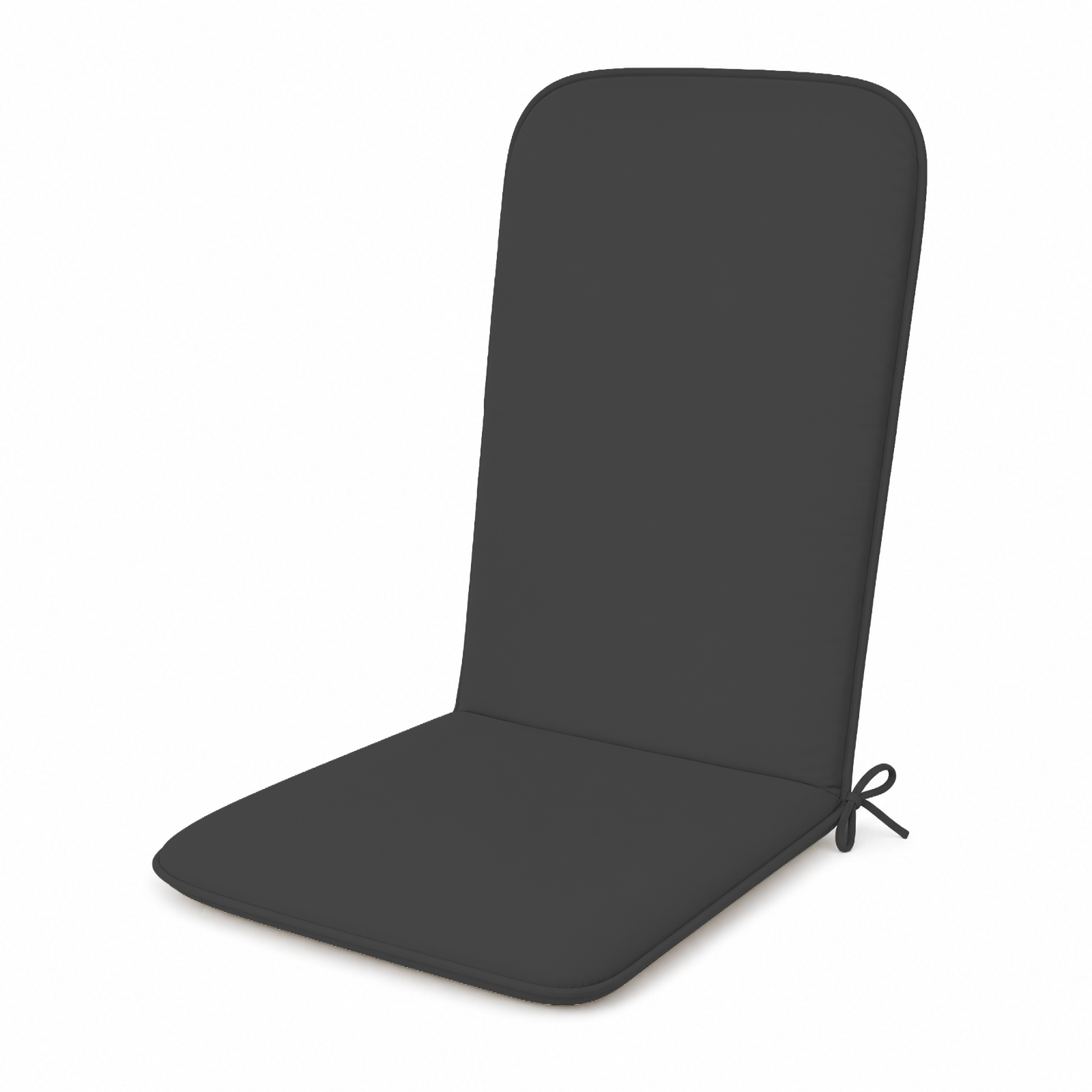 Cuscino Copri Sedia Sdraio da Giardino 45x120 cm Imbottito con Elastico e Lacci Tessuto Cotone/Poliestere per Esterno Ideale per Patio Piscina e Campeggio Vari colori