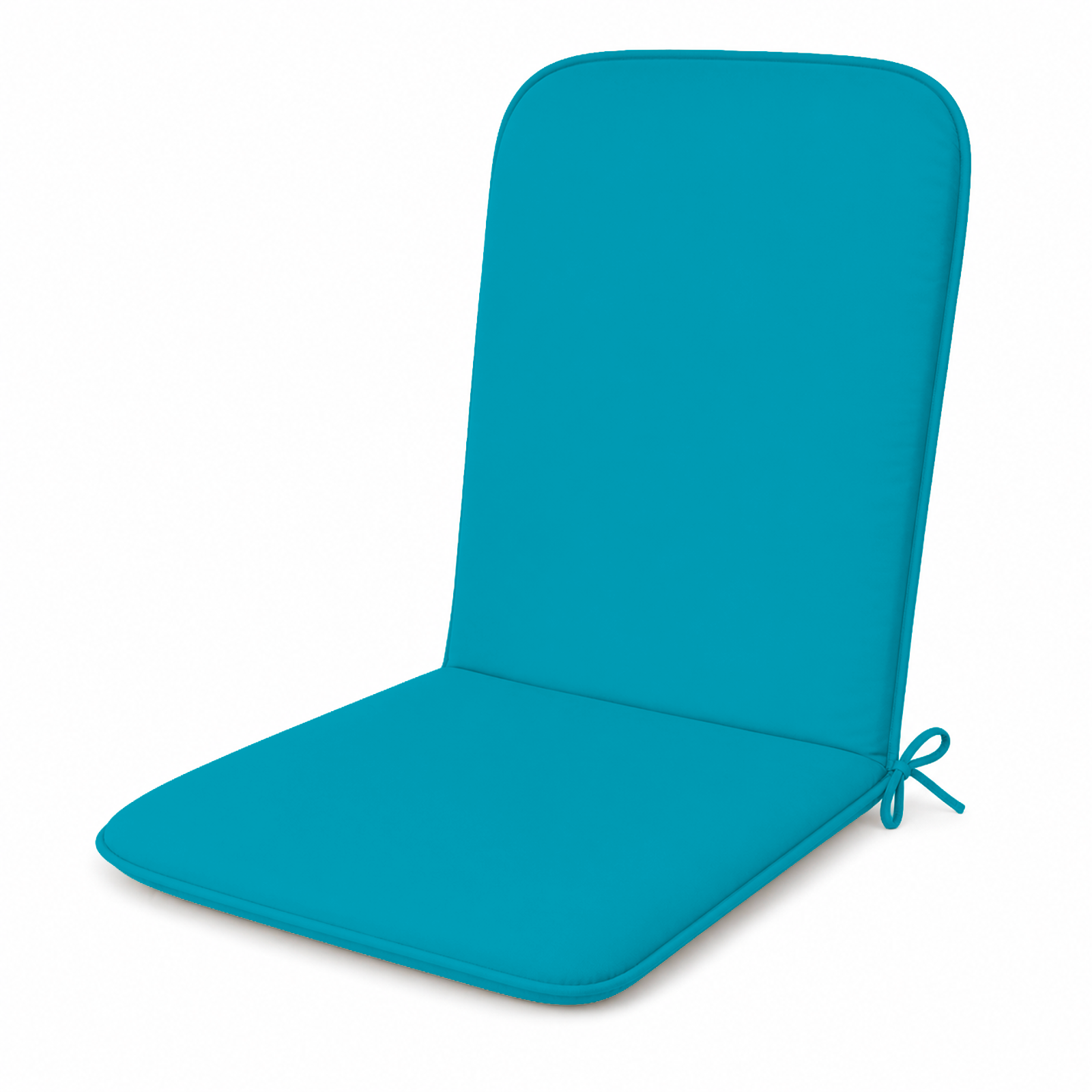 Copricuscino Imbottito per Sedia Sdraio 45x90 cm con Elastico e Laccetti Ideale per Giardino Patio e Campeggio Vari colori