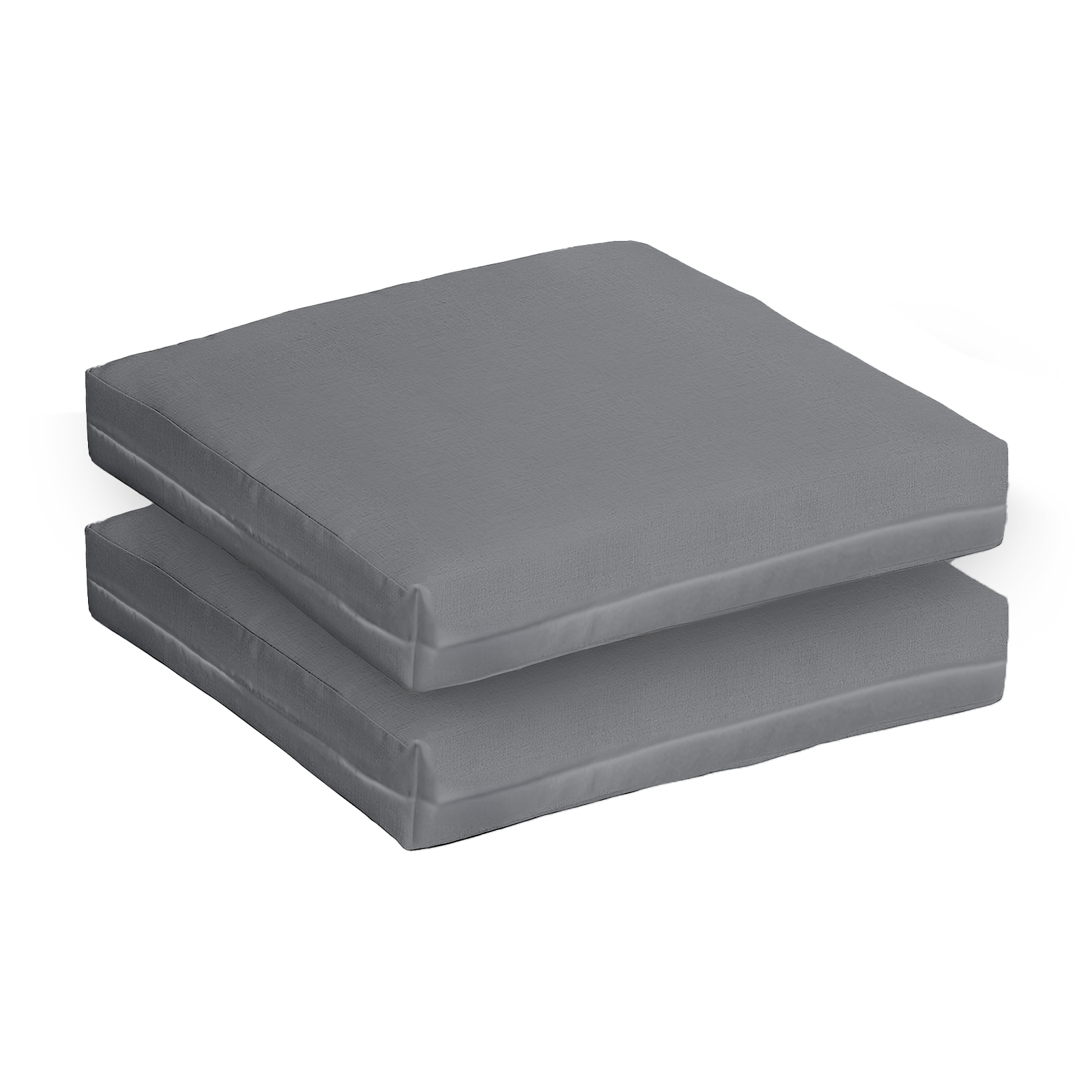 Coppia di Cuscini Outdoor per Sedute Salottino in Rattan 58×51 cm – Rivestimento Rimovibile, Imbottitura Comfort 5 cm, Produzione Italiana