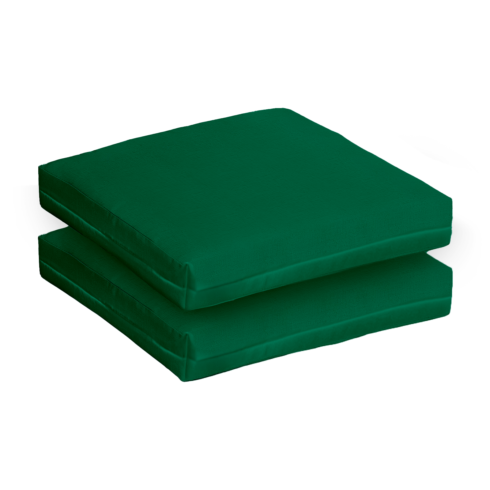 Coppia di Cuscini Outdoor per Sedute Salottino in Rattan 58×51 cm – Rivestimento Rimovibile, Imbottitura Comfort 5 cm, Produzione Italiana