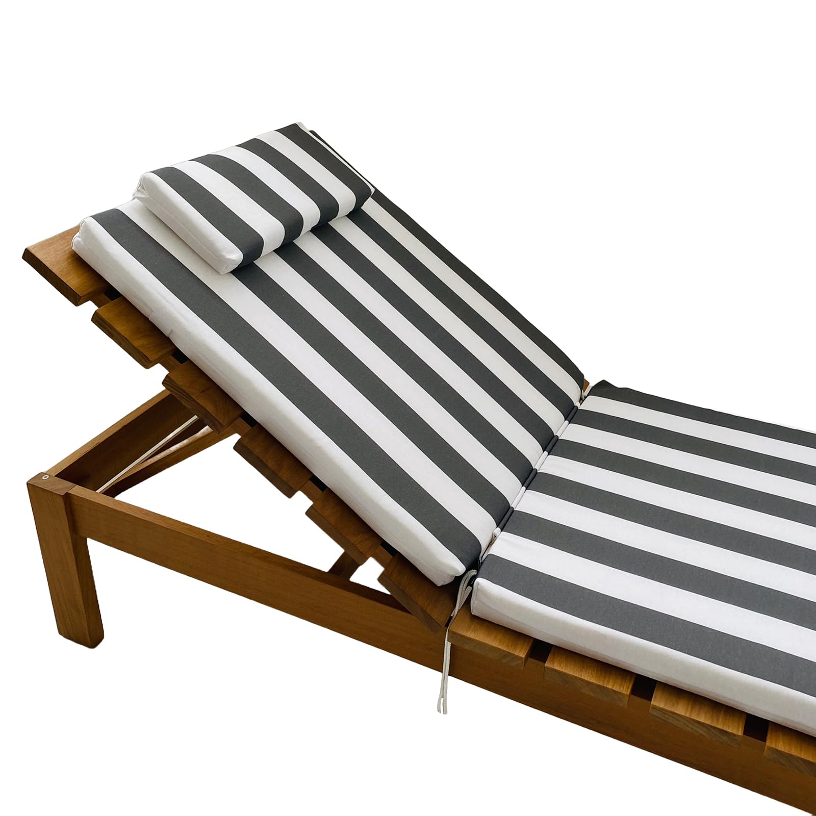 Cuscino per lettino prendisole 160x190x5 imbottito impermeabile sfoderabile