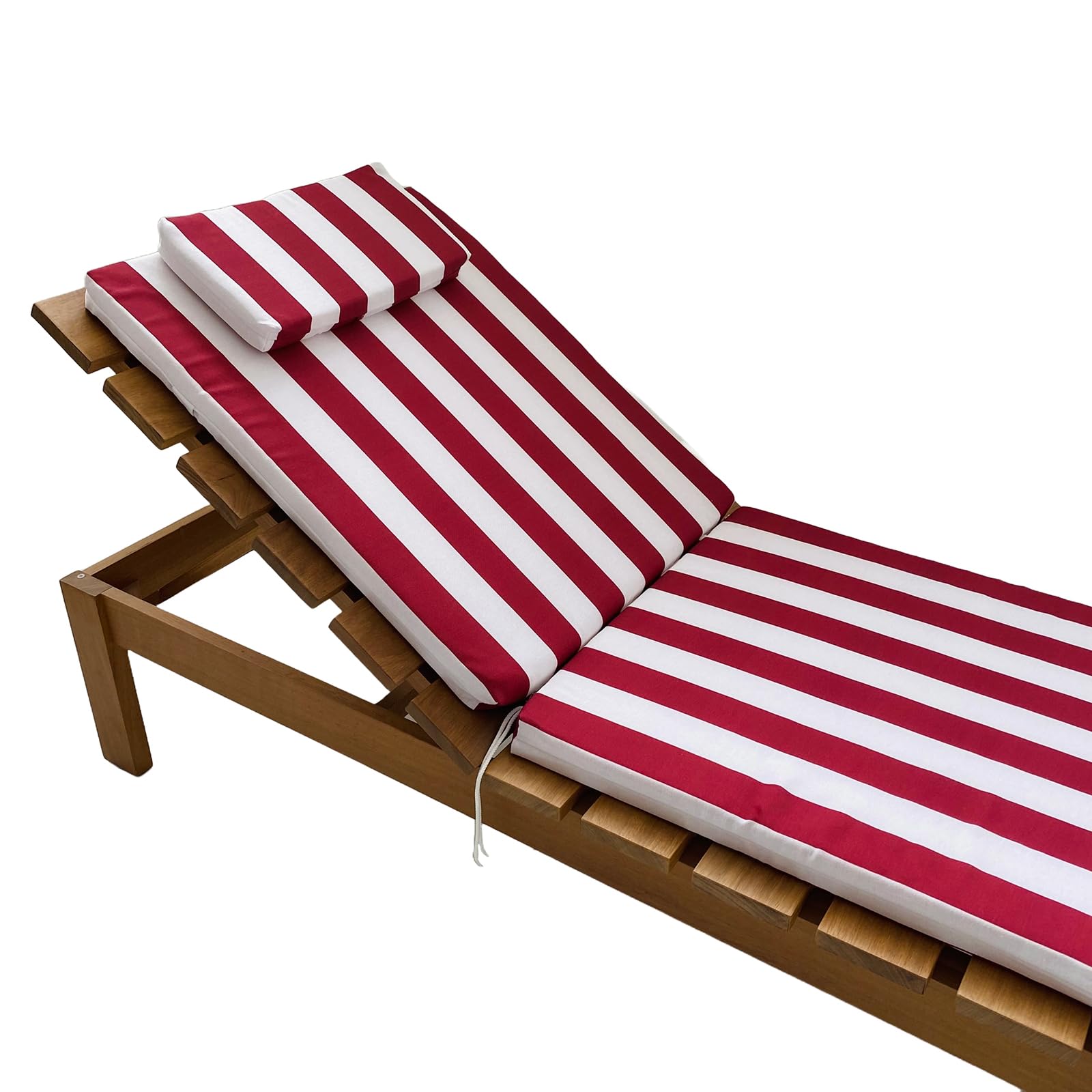 Cuscino per lettino prendisole 160x190x5 imbottito impermeabile sfoderabile