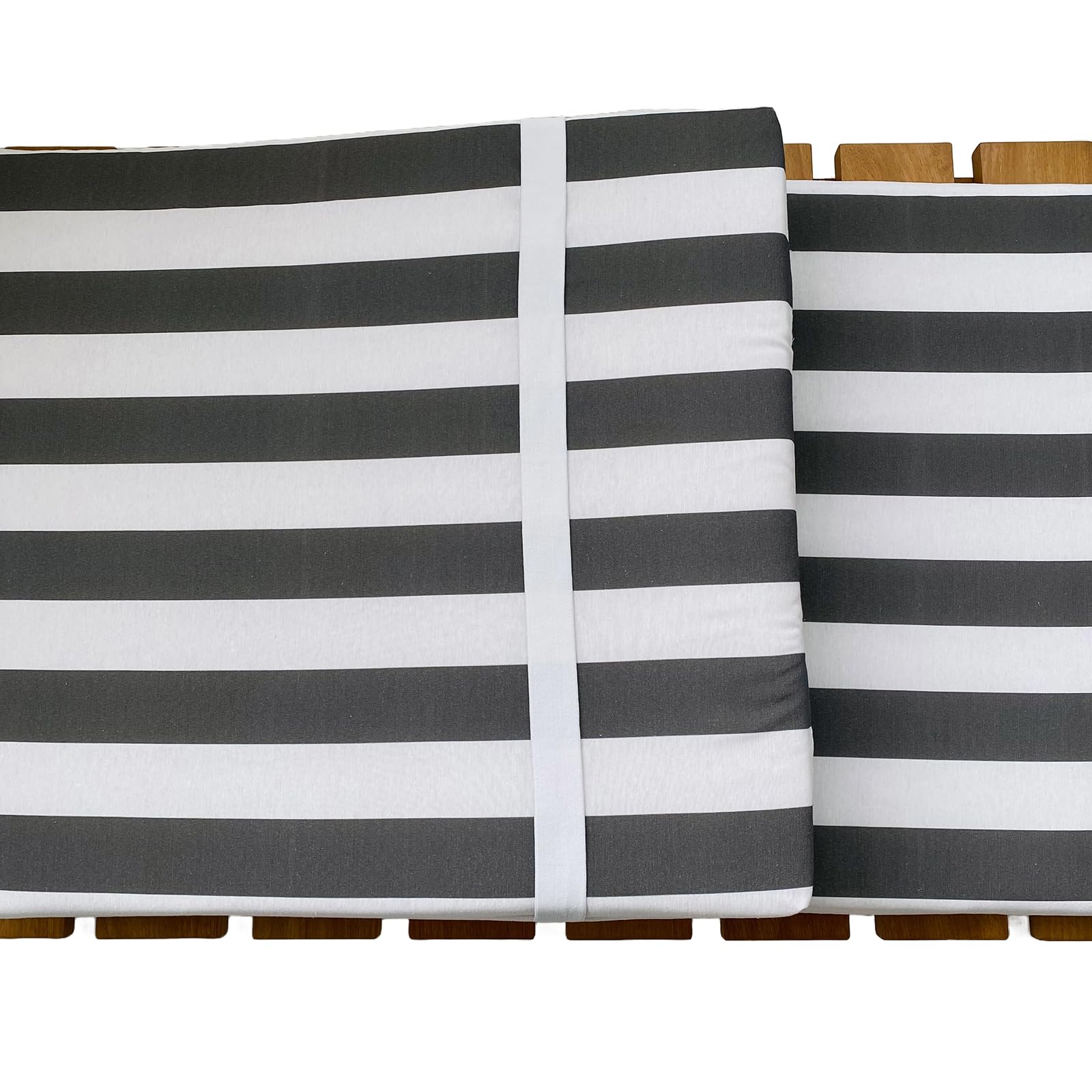 Cuscino per lettino prendisole 160x190x5 imbottito impermeabile sfoderabile