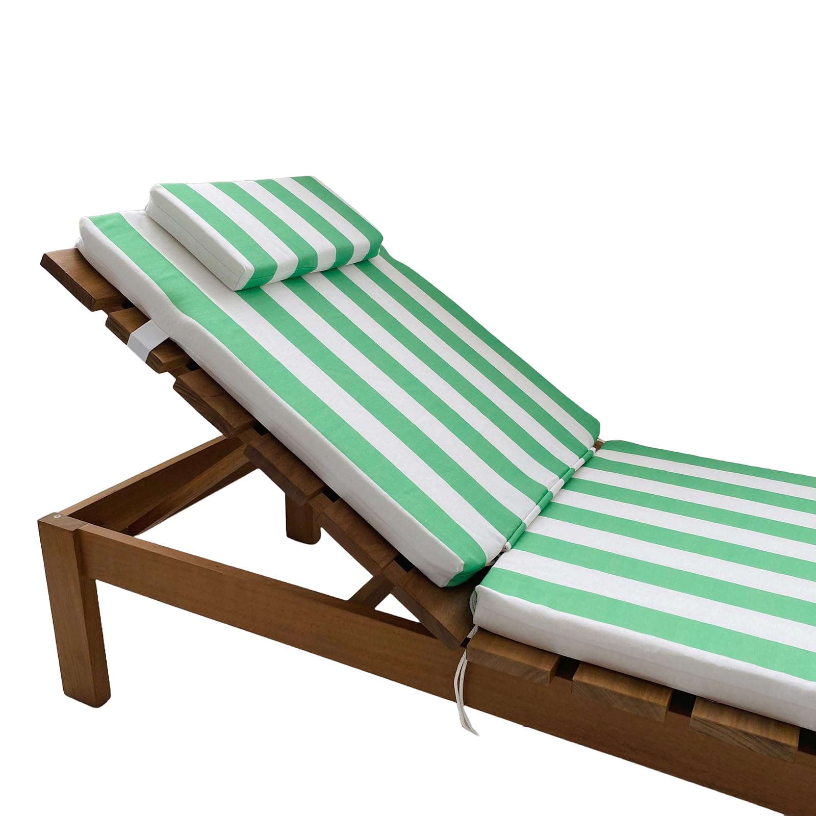 Cuscino per lettino prendisole 160x190x5 imbottito impermeabile sfoderabile