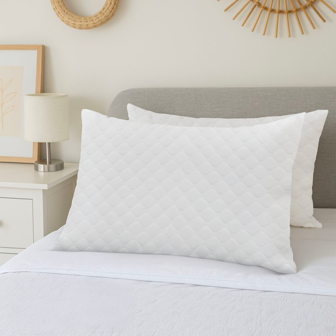 Guanciale Memory Foam Massaggiante 42x72 cm Ergonomico Traspirante e Anallergico