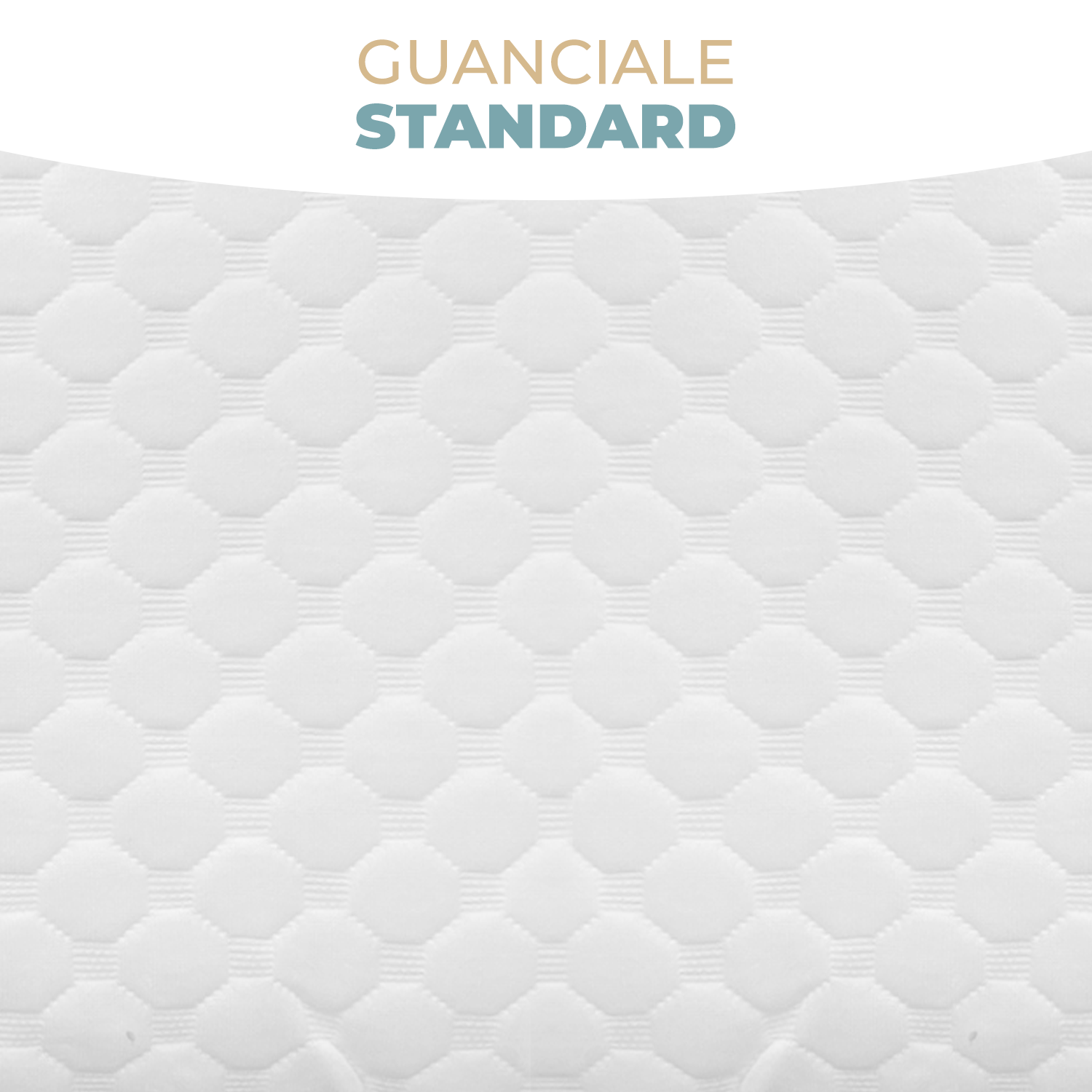 Guanciale Memory Foam Massaggiante 42x72 cm Ergonomico Traspirante e Anallergico