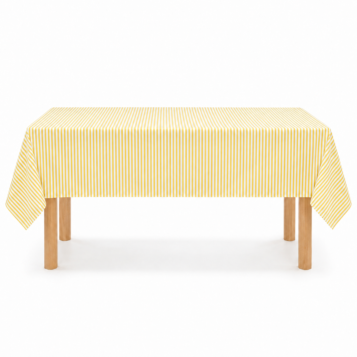 Tovaglia a Righe Country Tinto in Filo 50% Cotone 50% Poliestere  Riga 0,5 cm Rettangolare e Quadrata da 4 a 30 Posti Tavolo Buffet Vari Colori