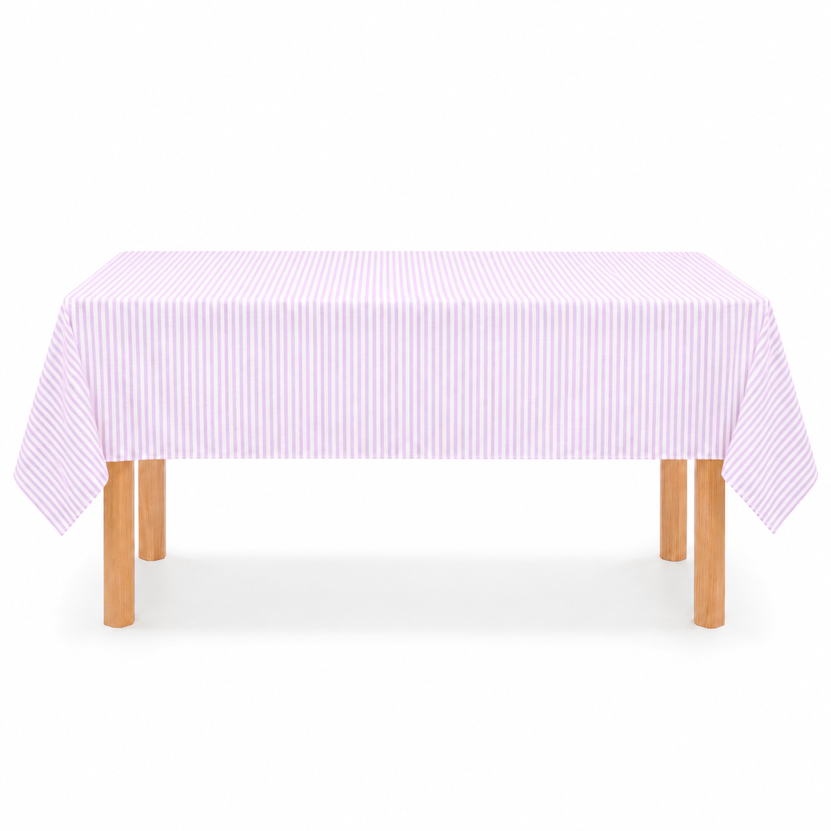 Tovaglia a Righe Country Tinto in Filo 50% Cotone 50% Poliestere  Riga 0,5 cm Rettangolare e Quadrata da 4 a 30 Posti Tavolo Buffet Vari Colori
