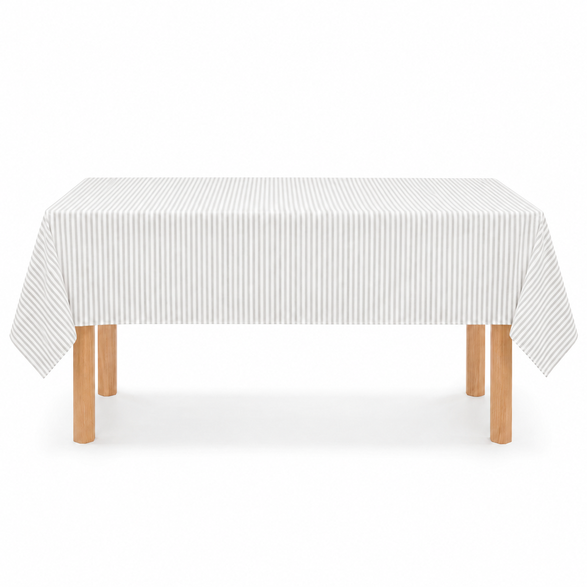 Tovaglia a Righe Country Tinto in Filo 50% Cotone 50% Poliestere  Riga 0,5 cm Rettangolare e Quadrata da 4 a 30 Posti Tavolo Buffet Vari Colori