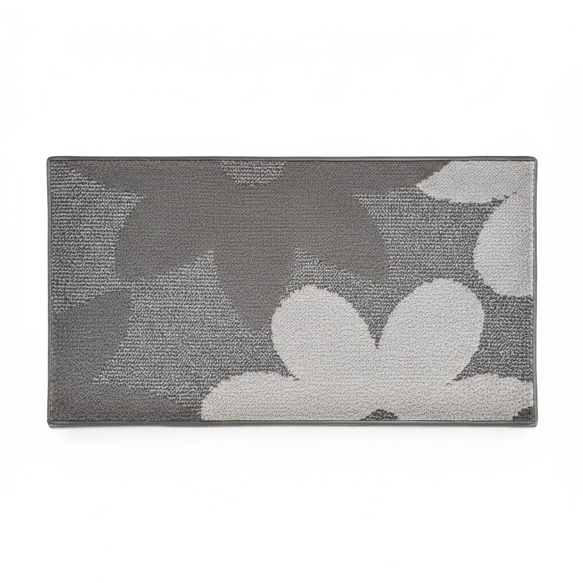 Tappeto passatoia da Cucina 3D con Fiore Tridimensionale – Morbido, Bordato, Moderno e Antiscivolo Varie misure