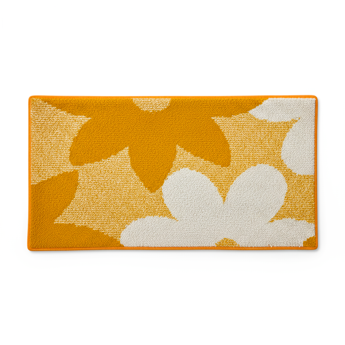 Tappeto passatoia da Cucina 3D con Fiore Tridimensionale – Morbido, Bordato, Moderno e Antiscivolo Varie misure