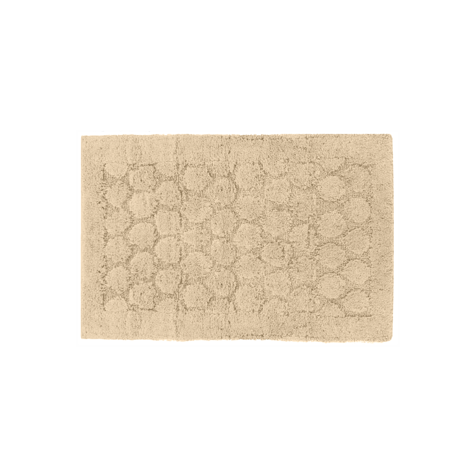 Tappeto Bagno 55x85 cm Soft Coordinati Design Cerchi Morbido spugna di Cotone Assorbente