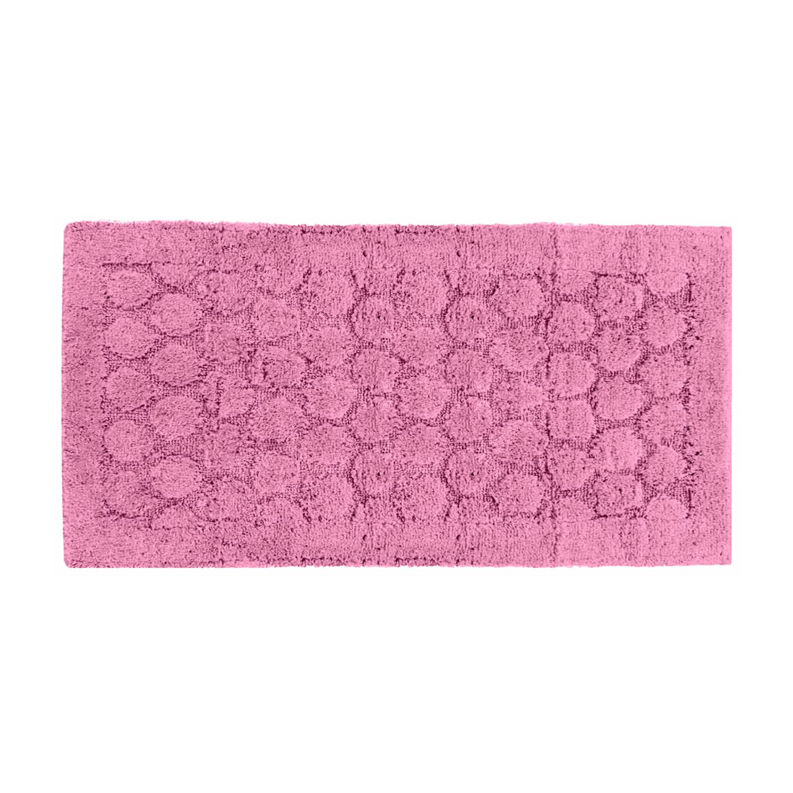 Tappeto Bagno 70x140 Soft Design Cerchi Morbido in Spugna di Cotone Assorbente