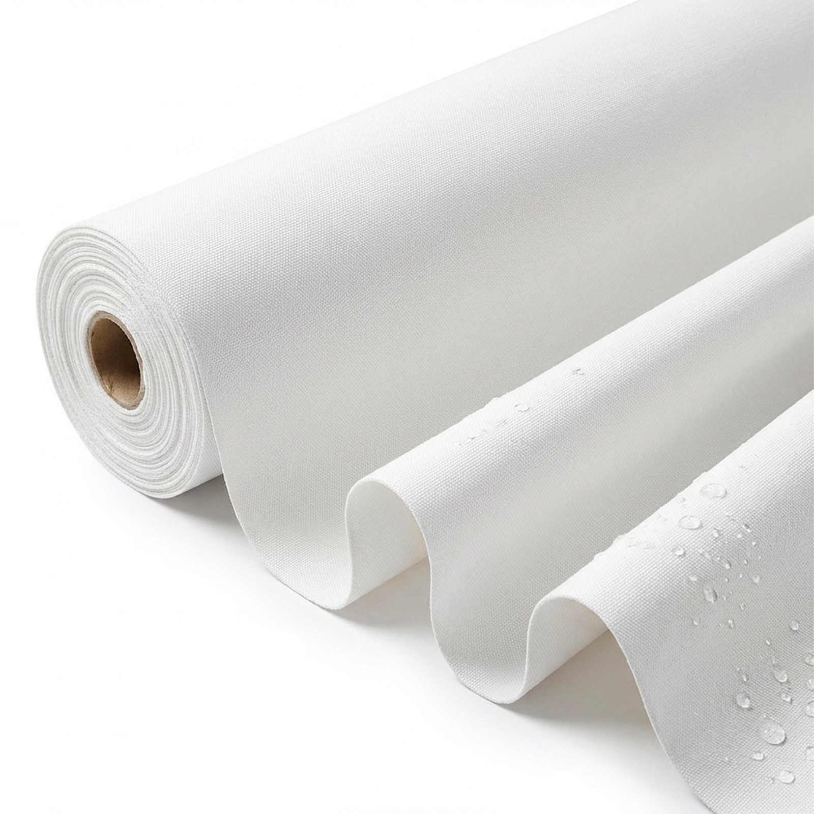 Tessuto Tela Ombreggiante Impermeabile da Esterno a Metraggio per Gazebo Pergolati e Sdraio Poliestere 285 gr/m² Colore Panna Bianco altezza 140
