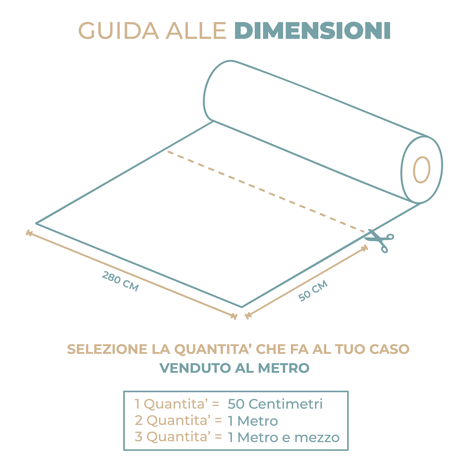 Tessuto a Metro Tinto in Filo a Righe Country 0,5 cm Altezza 280 cm misto cotone Vari Colori