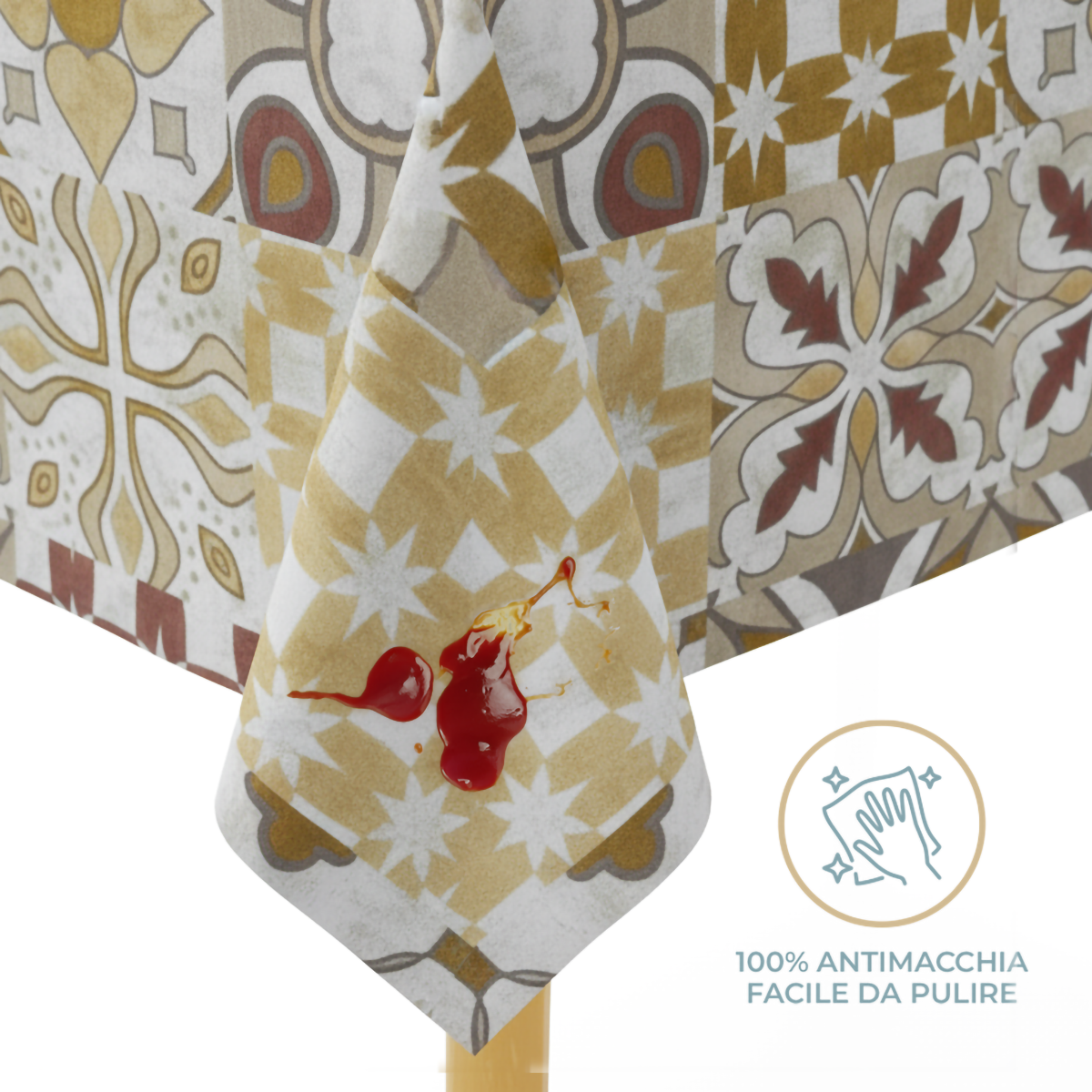 Tovaglia Rettangolare in Tela Cerata PVC a Quadro Piccolo Stile Country – Impermeabile, Antimacchia, Facile da Pulire – Ideale per Interno ed Esterno – Varie Misure