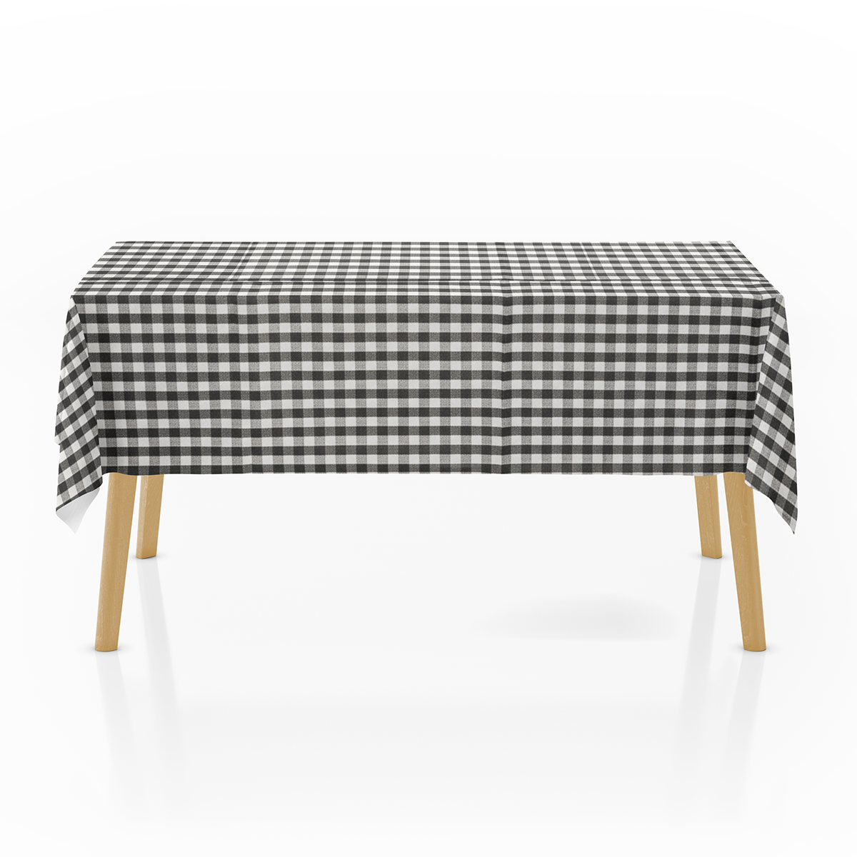 Tovaglia Rettangolare in Tela Cerata PVC a Quadro Piccolo Stile Country – Impermeabile, Antimacchia, Facile da Pulire – Ideale per Interno ed Esterno – Varie Misure