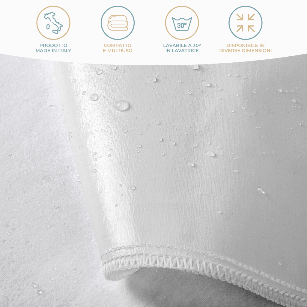 Panno Impermeabile e Lavabile per Incontinenza Traverse Letto Assorbenti e Traspiranti per Anziani Neonati e Bambini Diverse Misure Disponibili